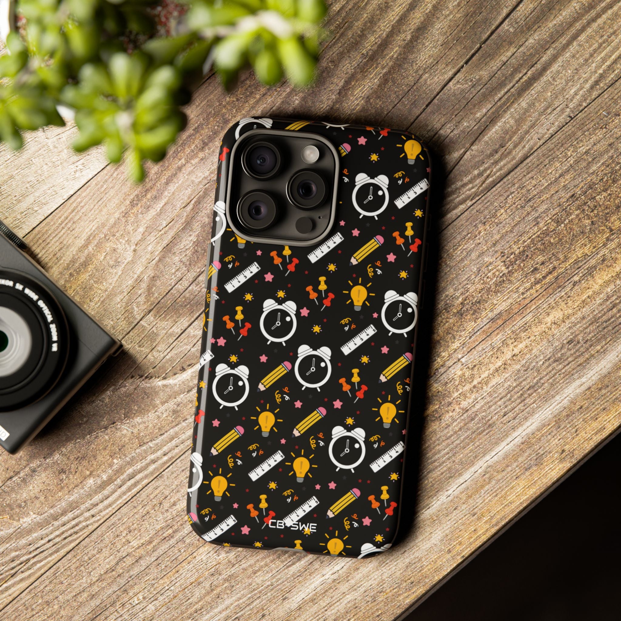 Bright Pencils Twirl - iPhone Case