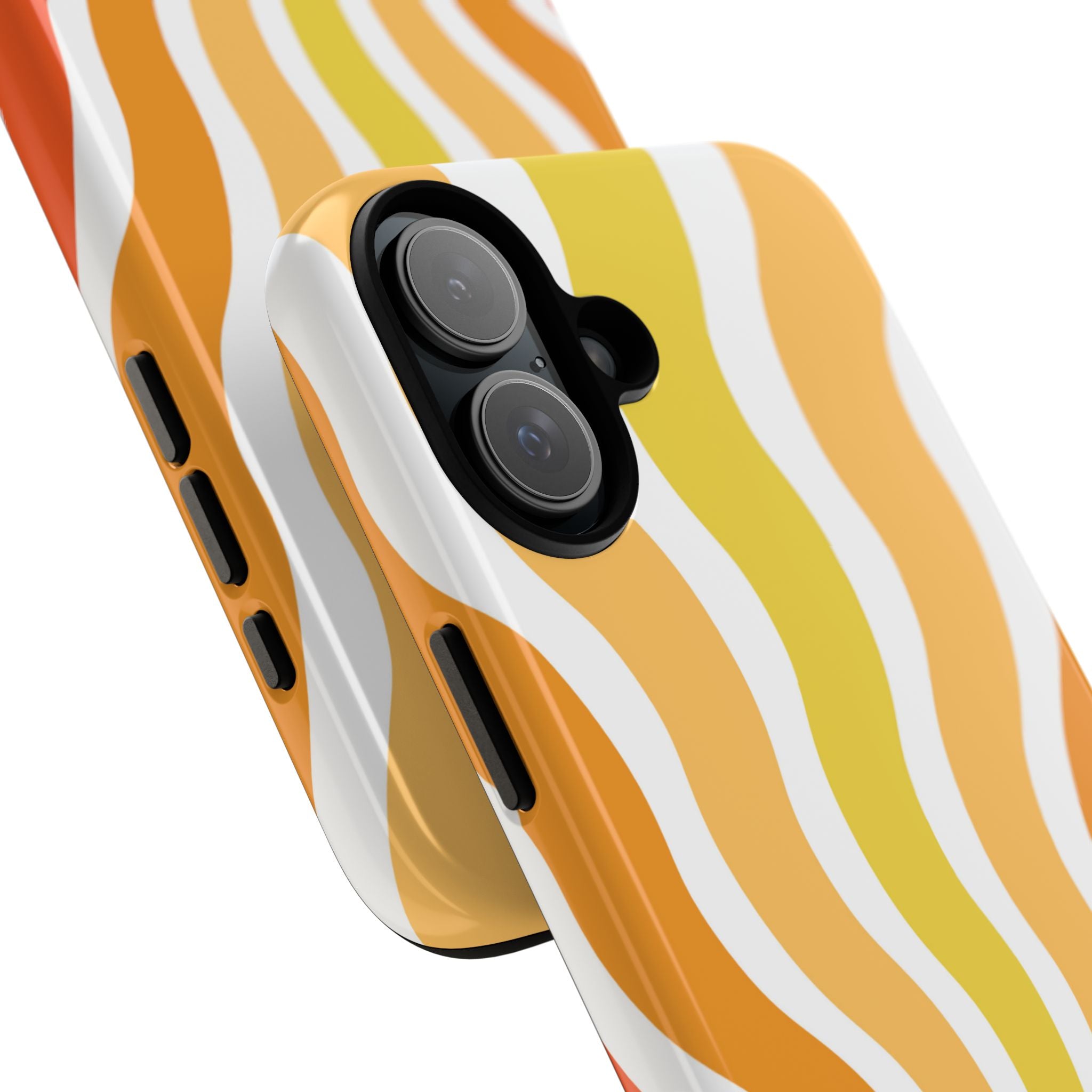 Retro Sunshine Waves - iPhone Case