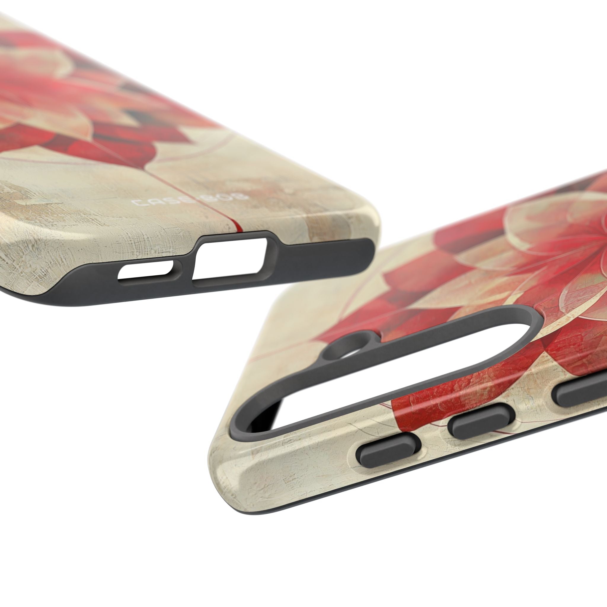 Crimson Bloom Samsung S25 Case - Tough