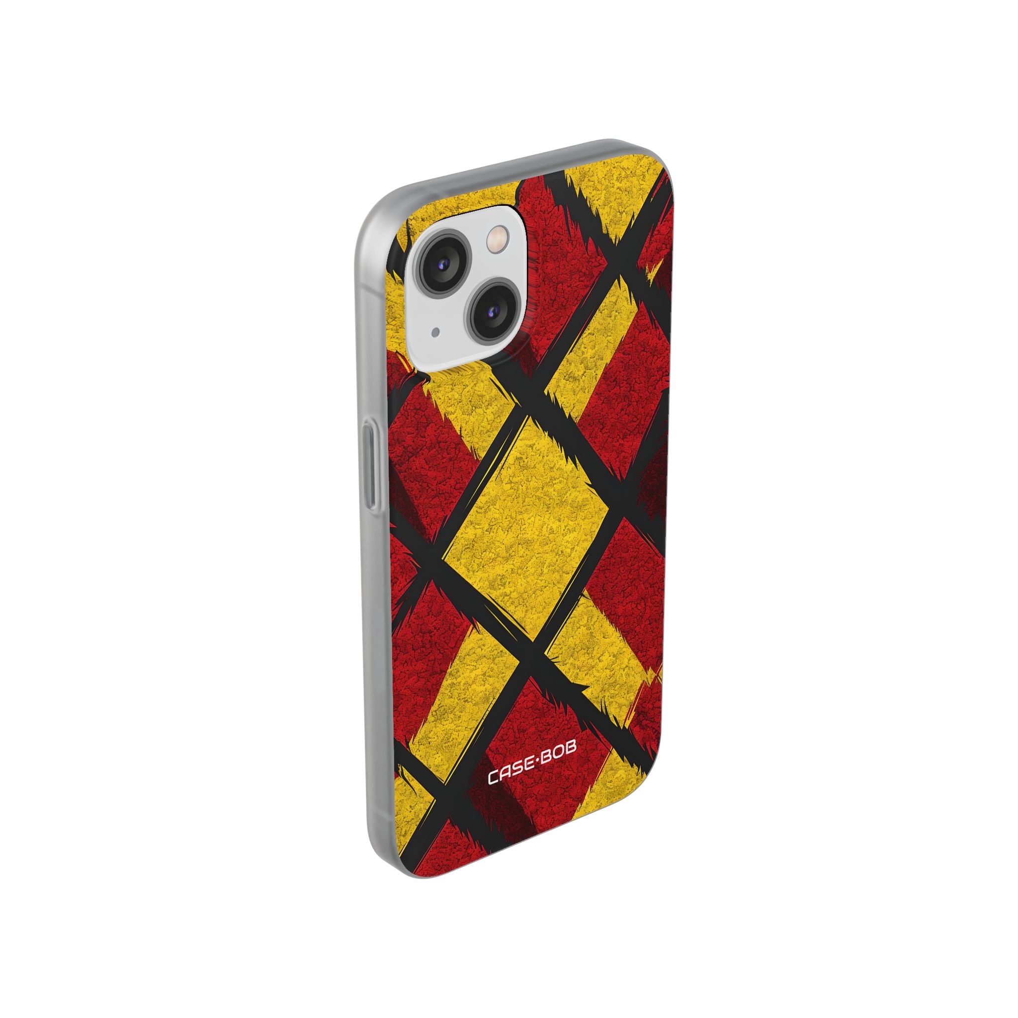 Vibrant Geometric Diamonds iPhone 14 - Soft Case