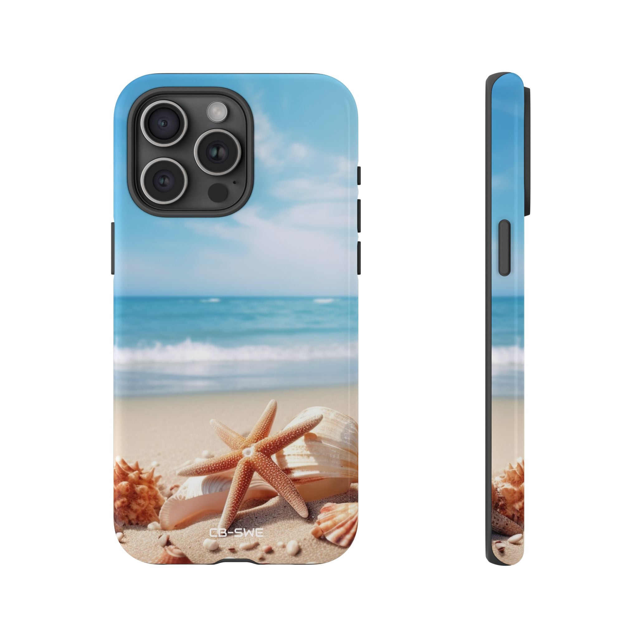 Shells Rest Beneath Waves - iPhone Case