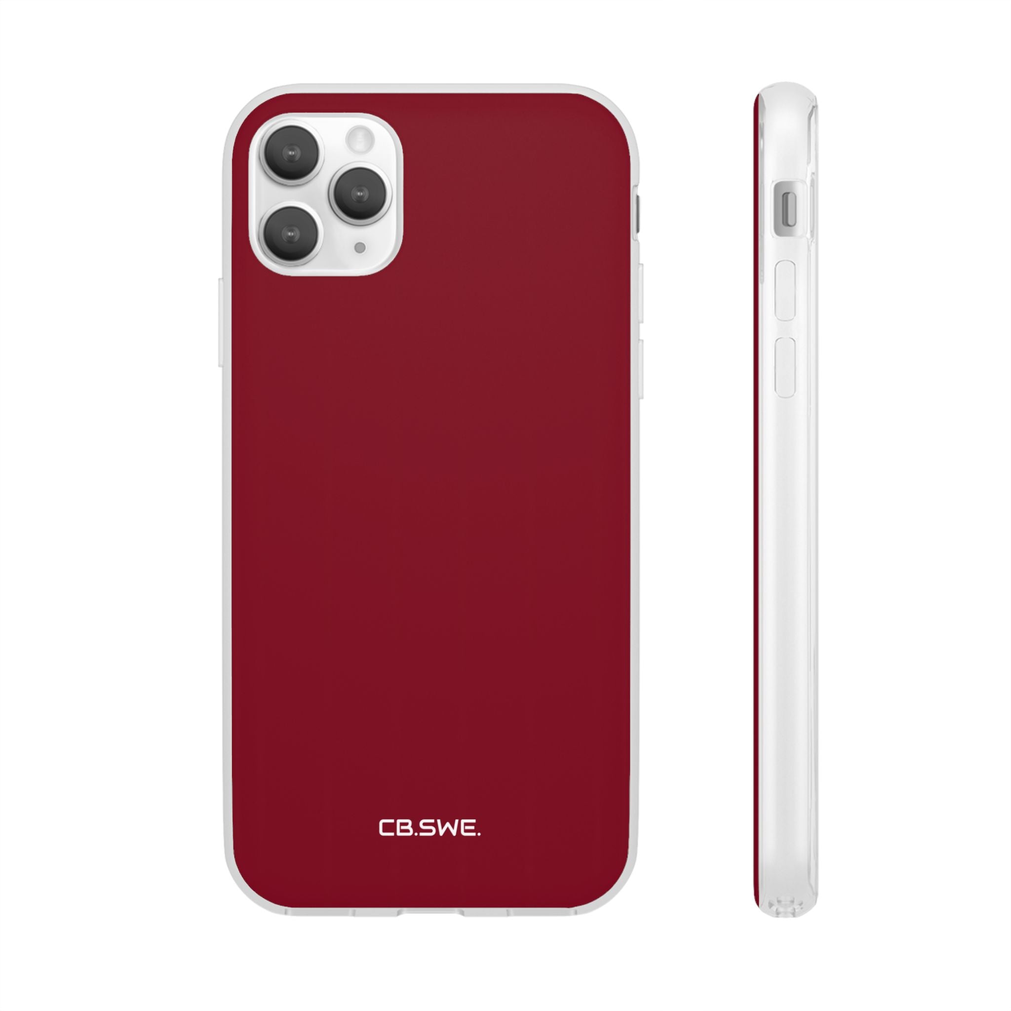 Burgundy iPhone Case - Flexi