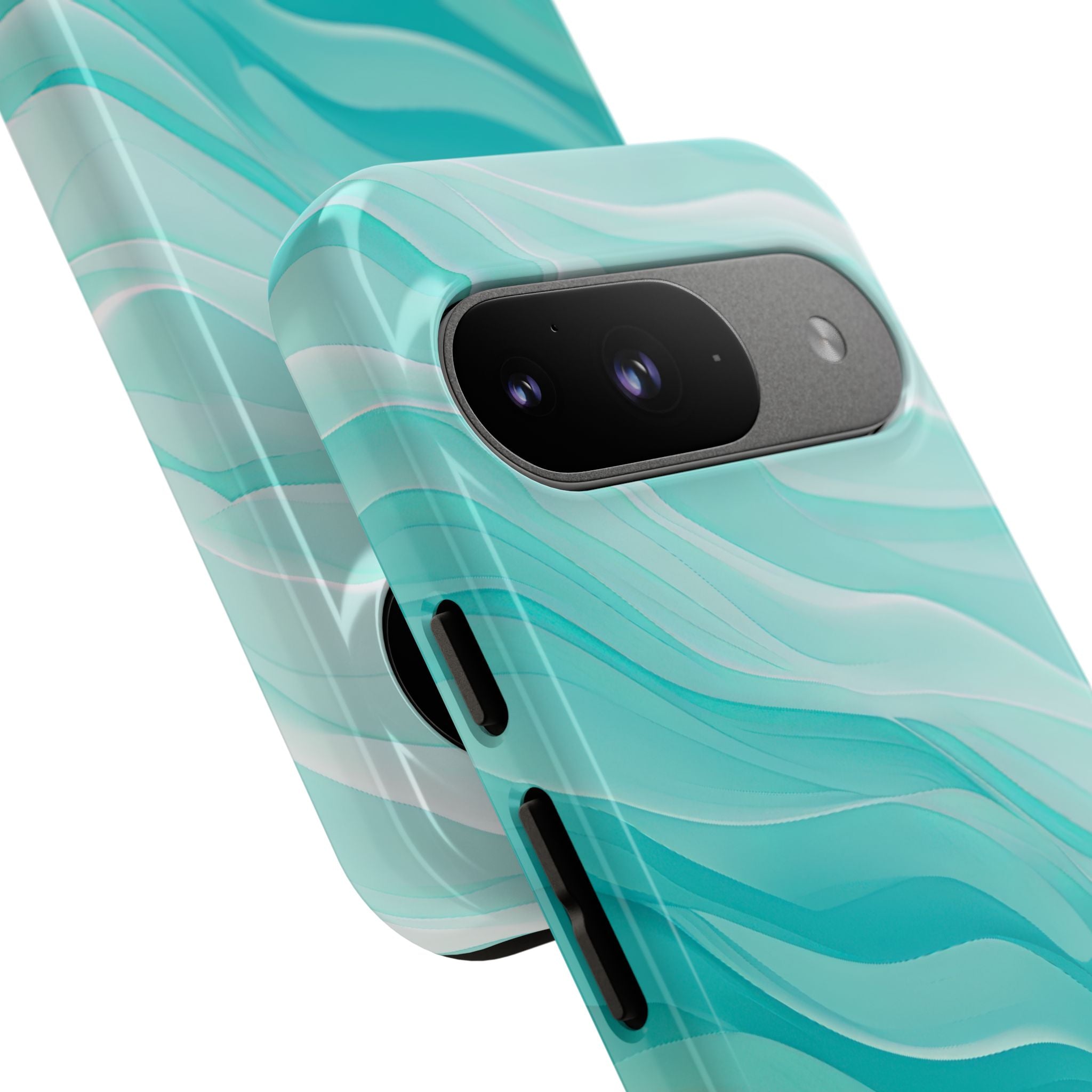 Kalmerende Aqua-golven Google Pixel 9 - Tough