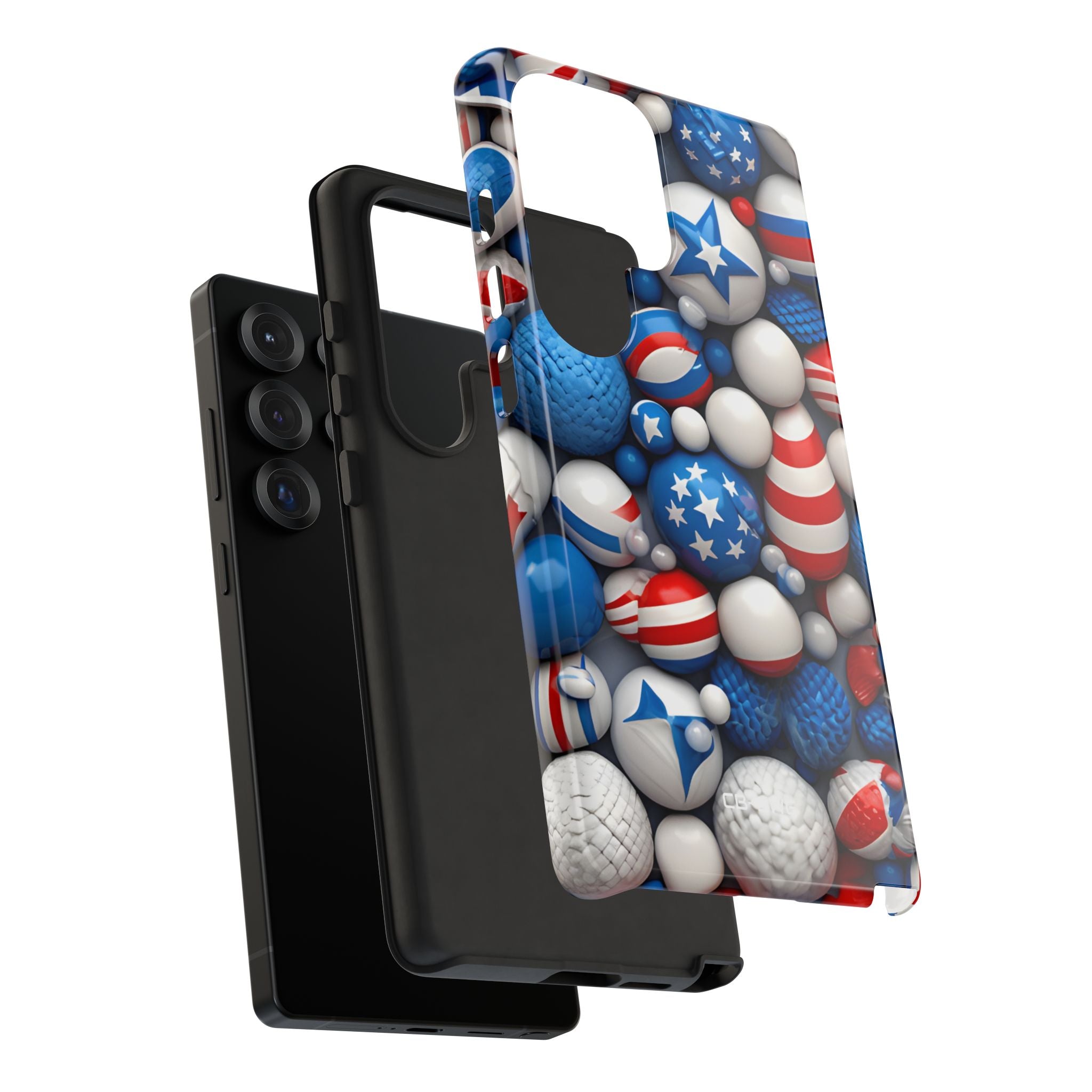 Festive Spheres Cluster - Samsung Case
