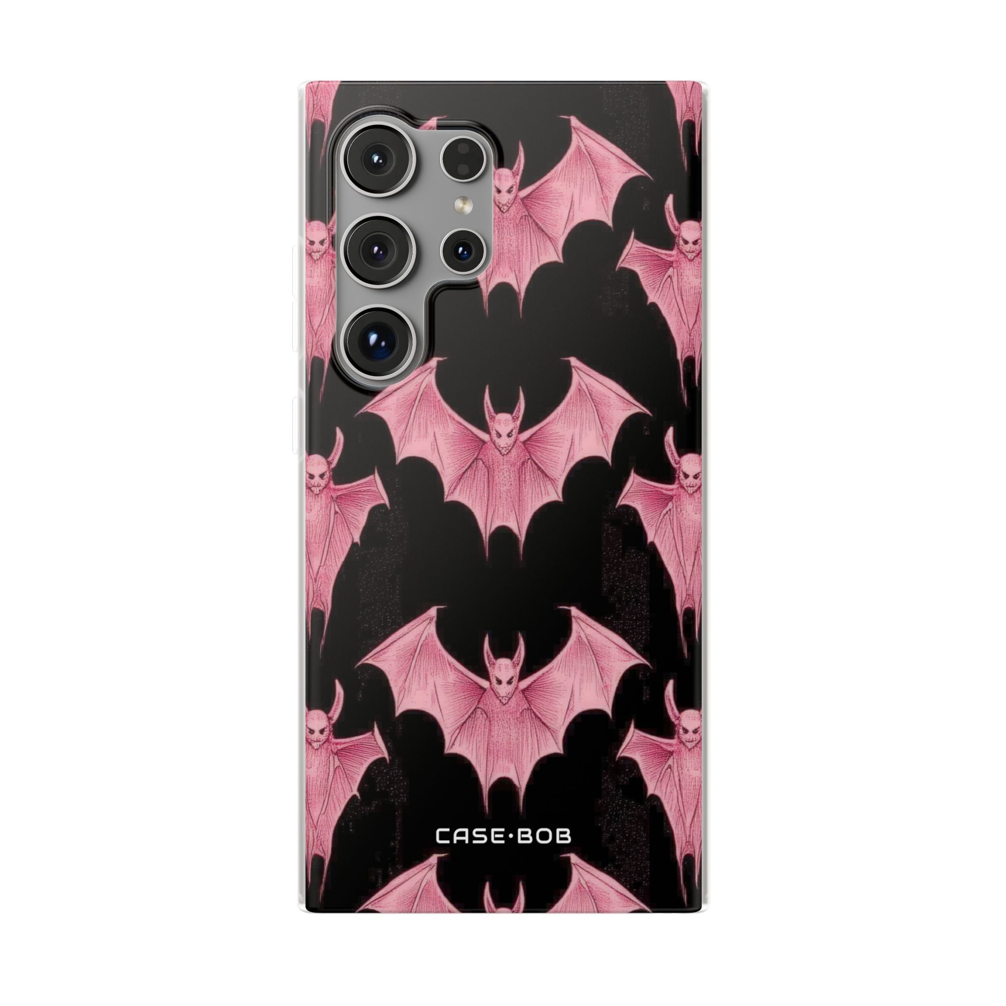 Pink Batwave Samsung S24 Ultra Case - Soft
