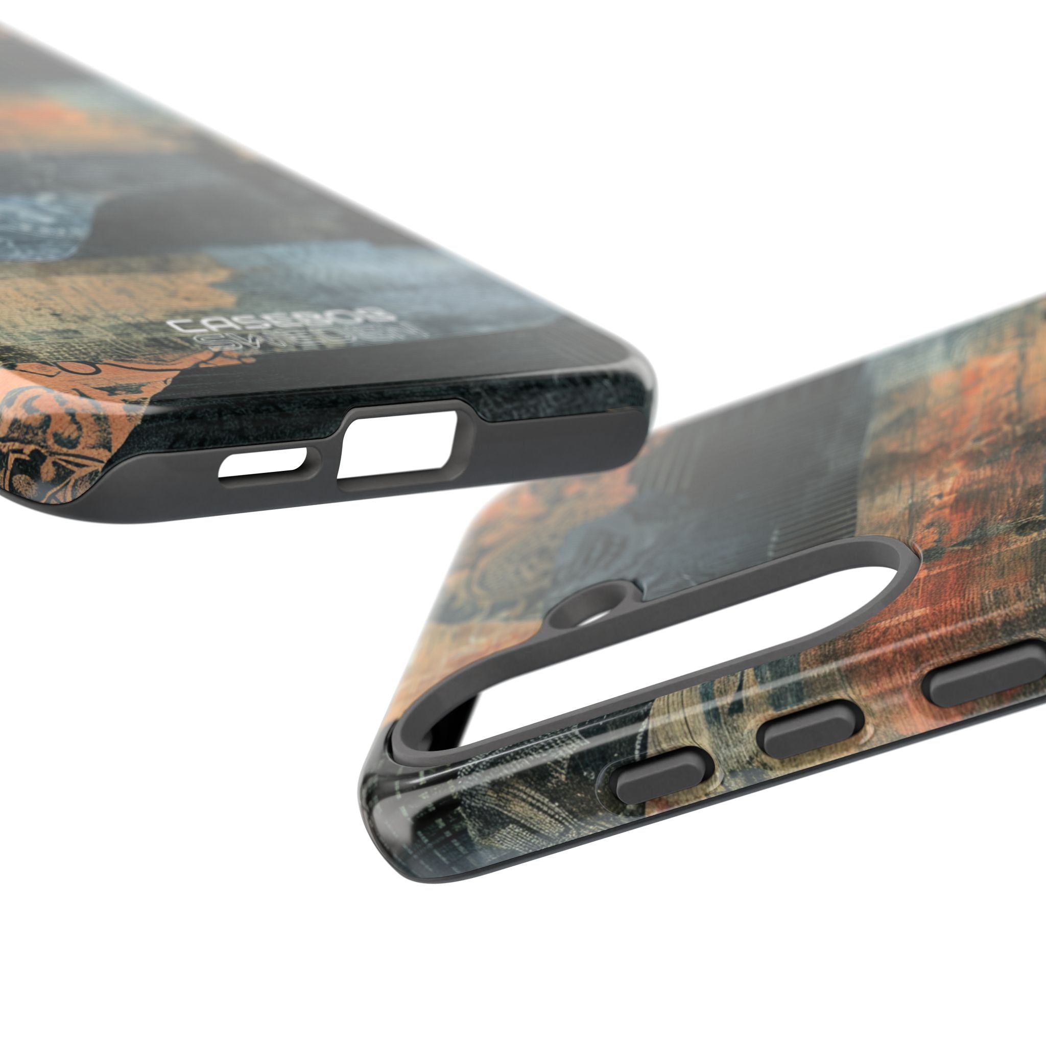Rust Bloom Tangle Samsung S25 - Tough