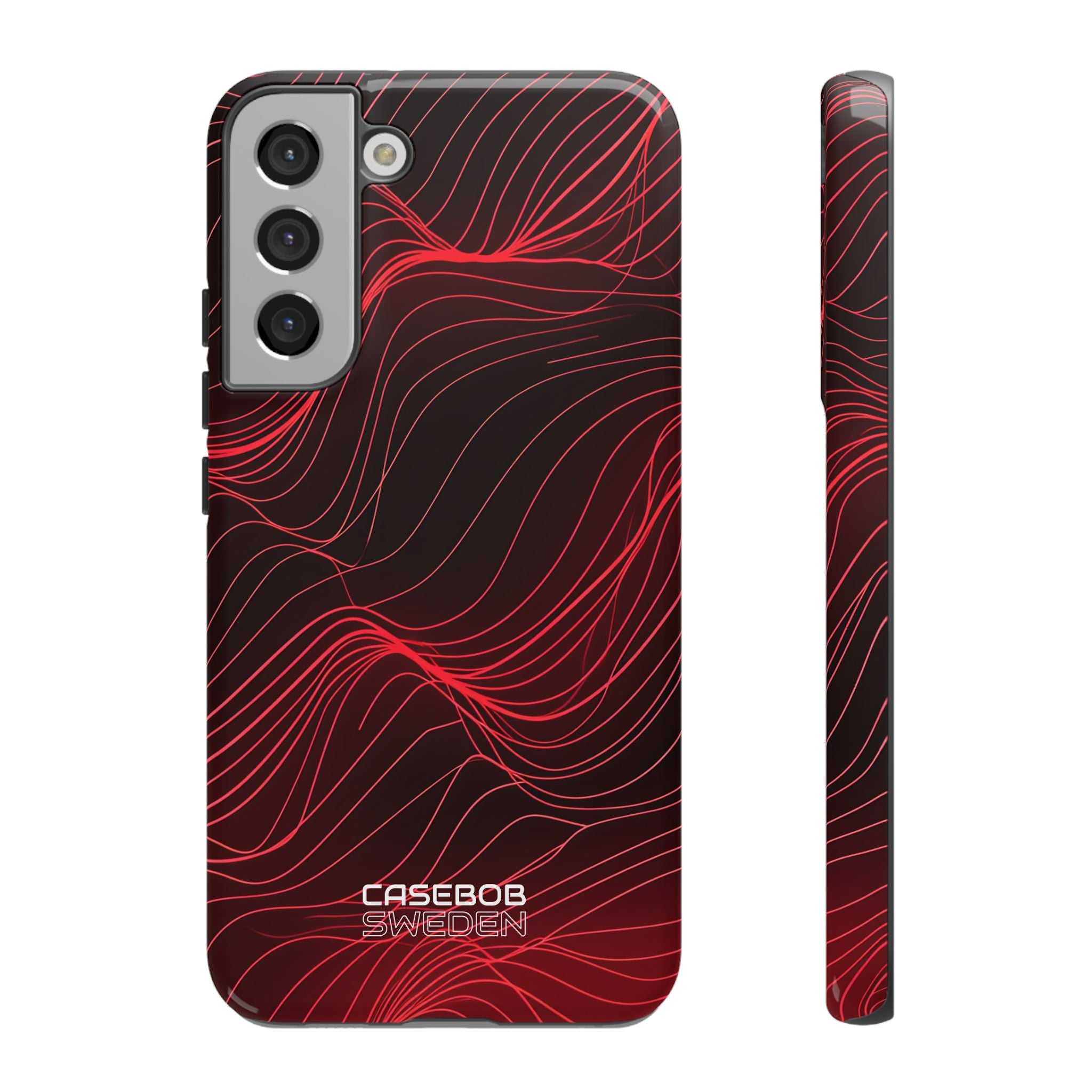 Crimson Waveform Flow Samsung S22 - Tough