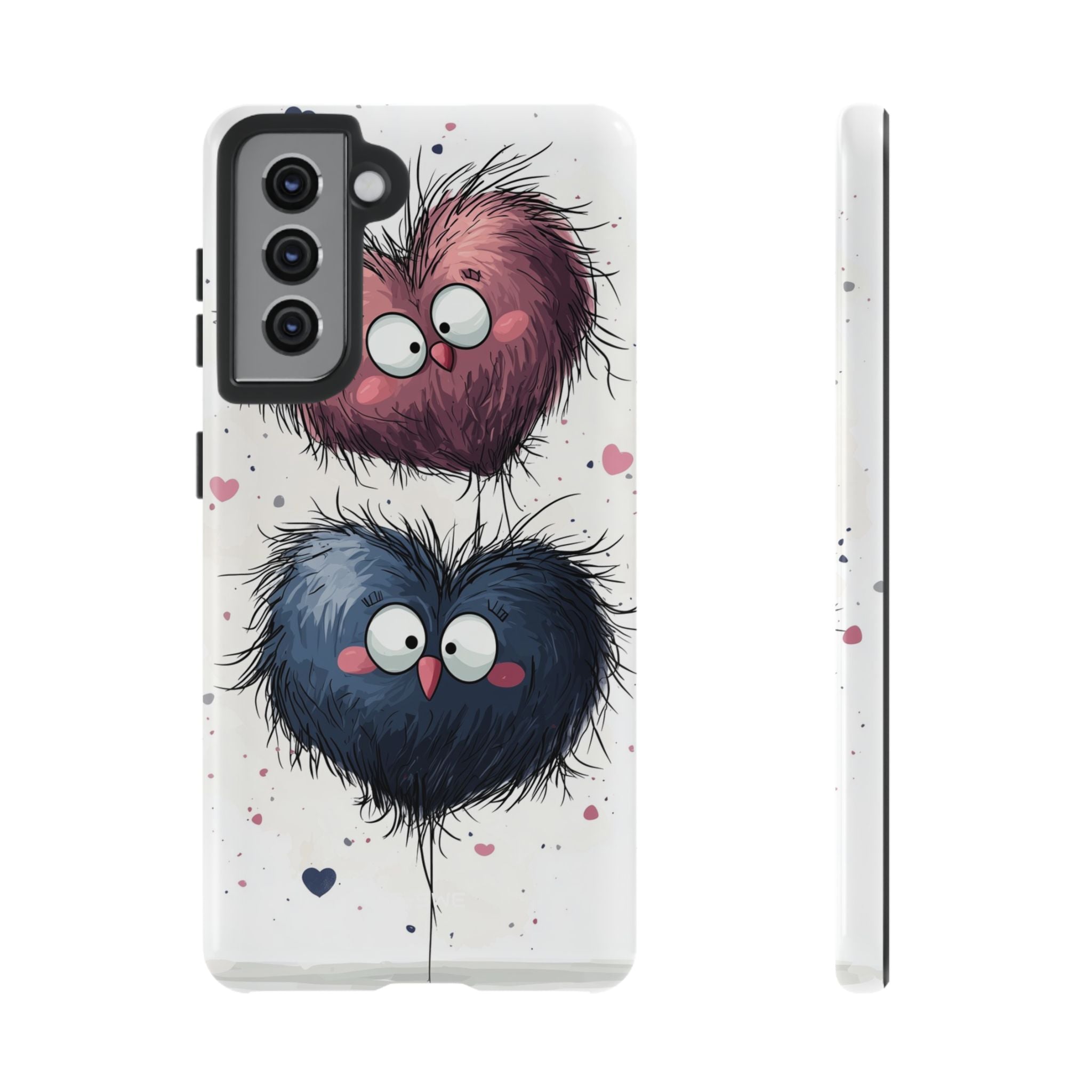 Fluffy Hearts Embrace - Samsung Case