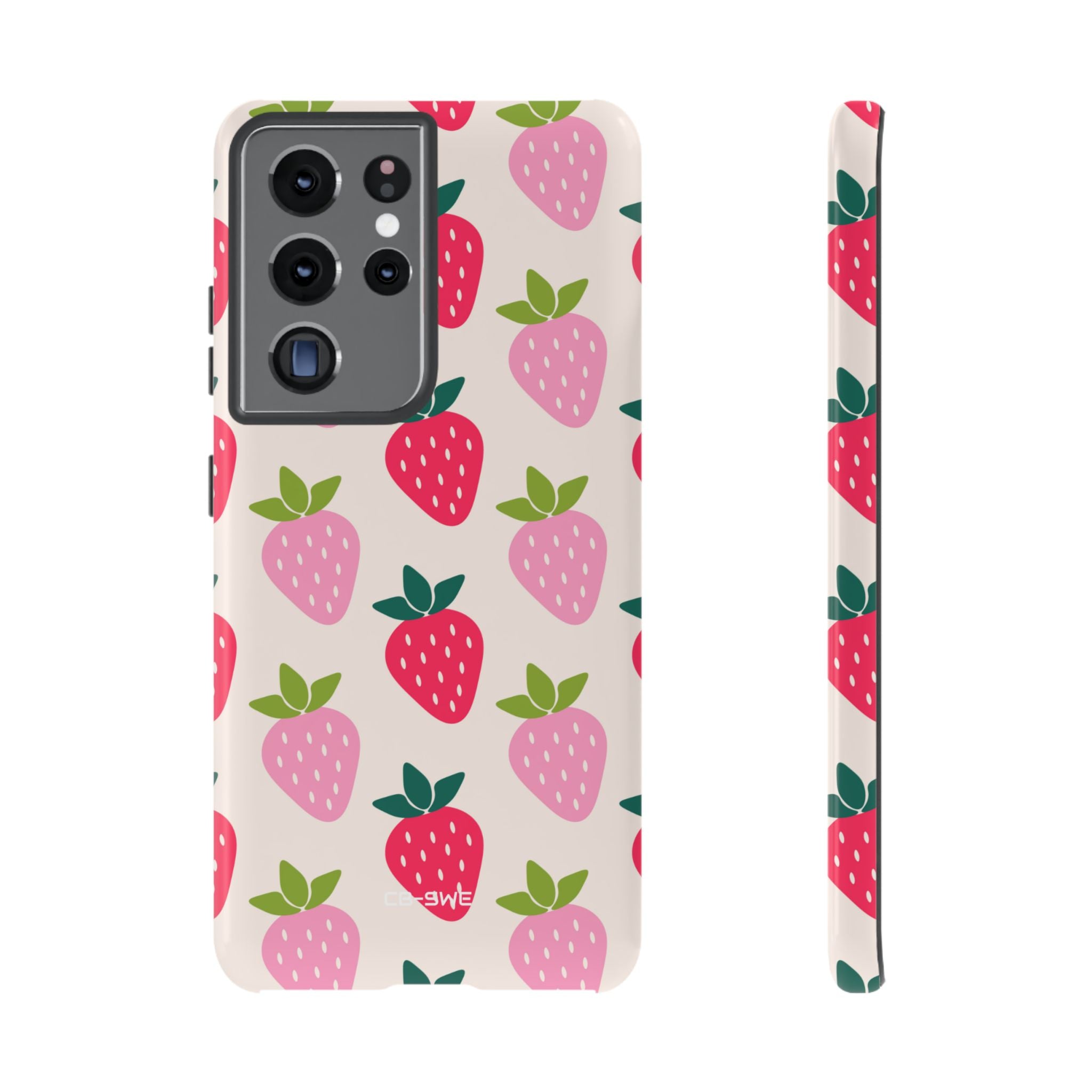 Vibrant Strawberry Rhythm - Samsung Case