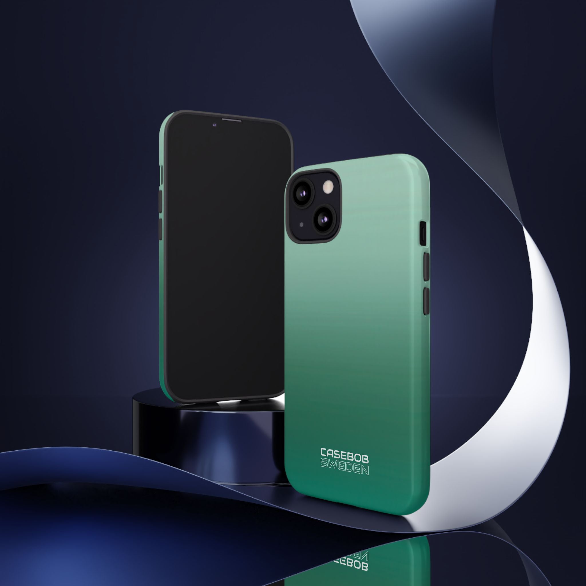 Teal Horizon Layers iPhone 13 - Tough