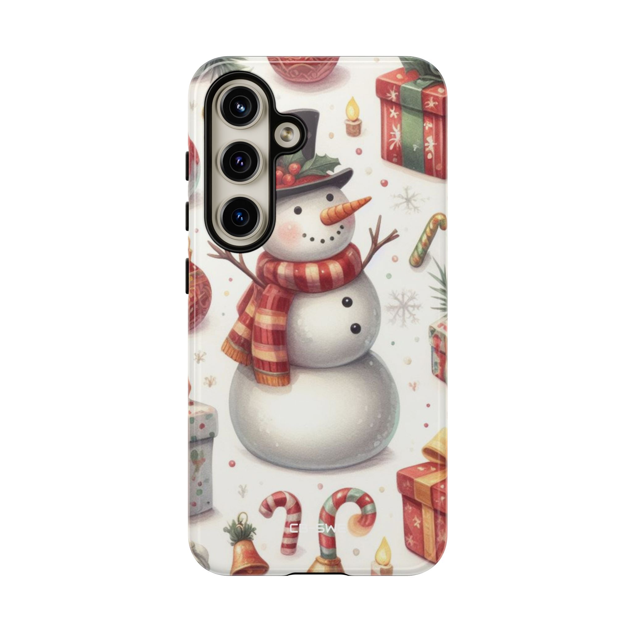 Snowman Wears Scarf - Samsung Case