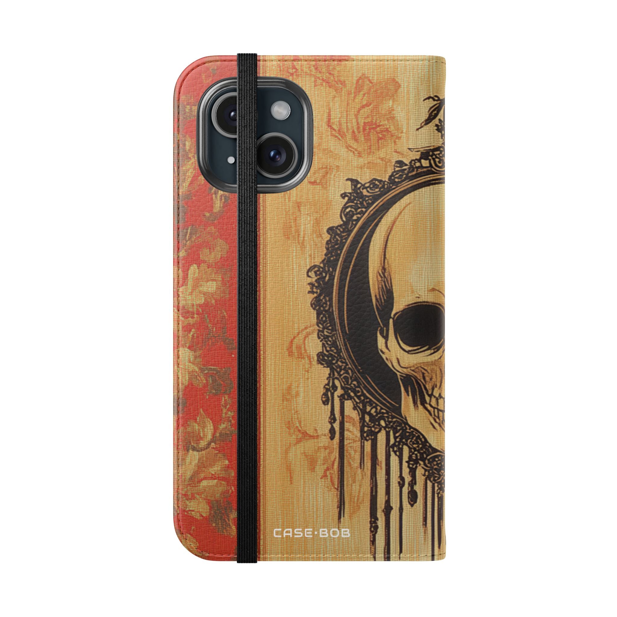 Skull Eclipse - iPhone 15 Case - Wallet
