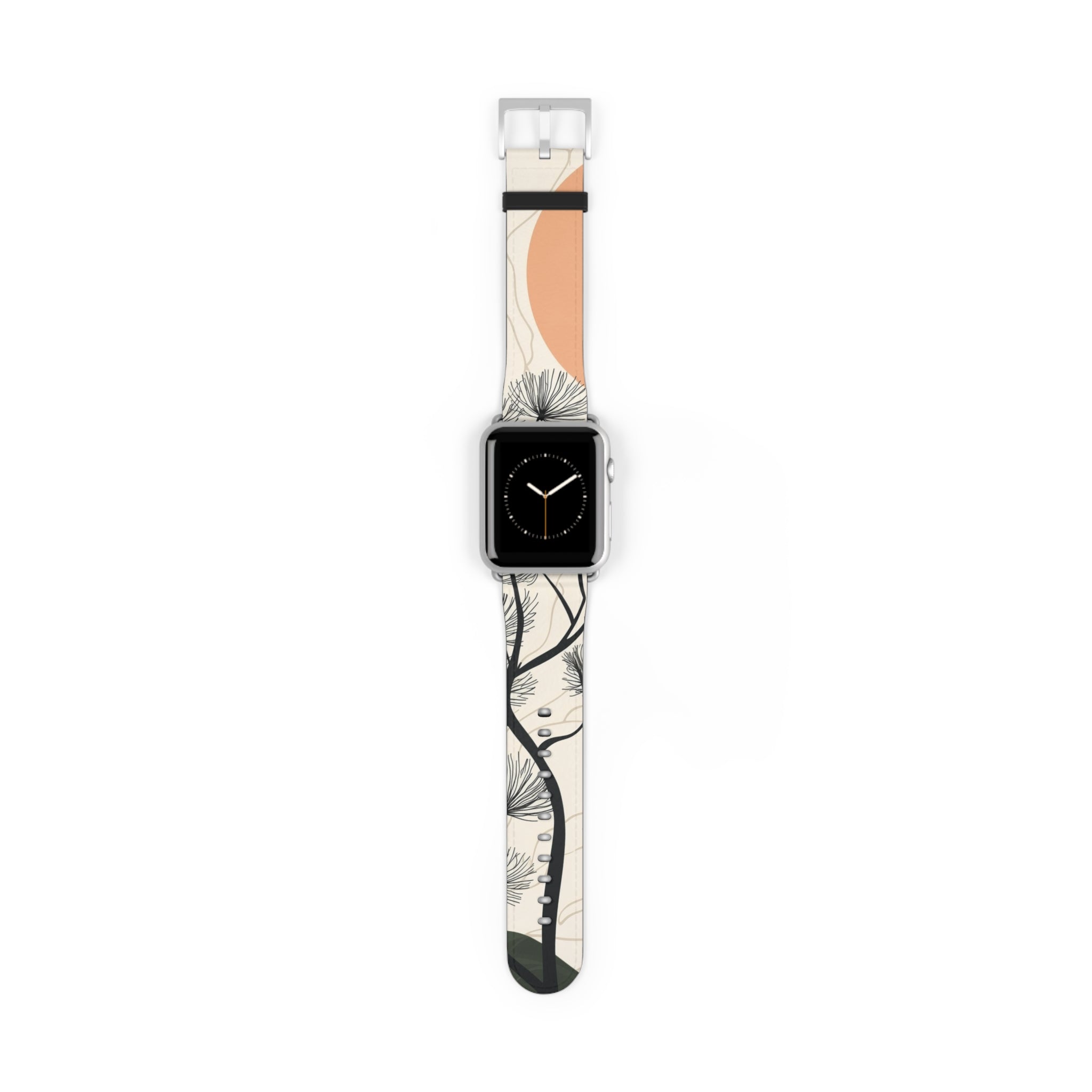 Spiky Tree Sunset - Watch Band