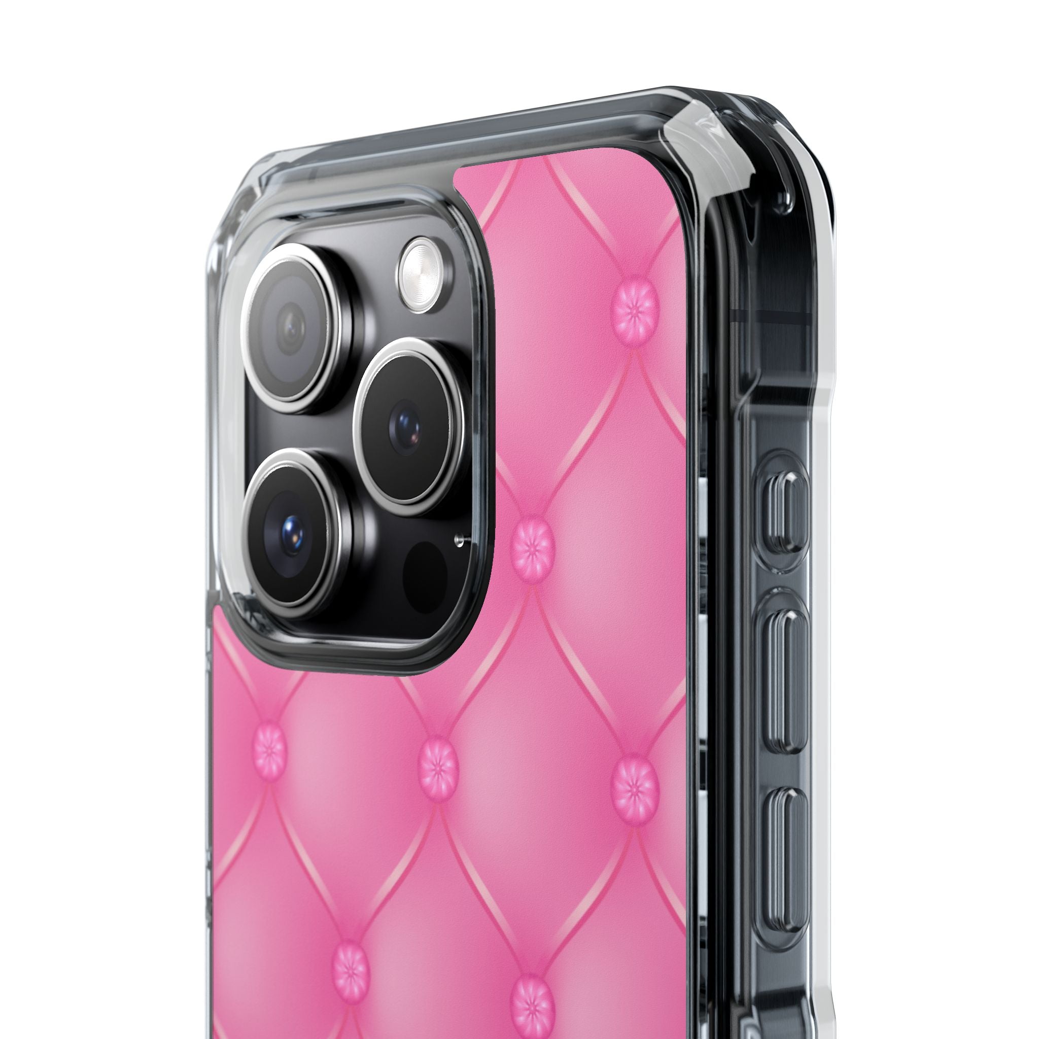 Quilted Pink Elegance iPhone Case - Impact