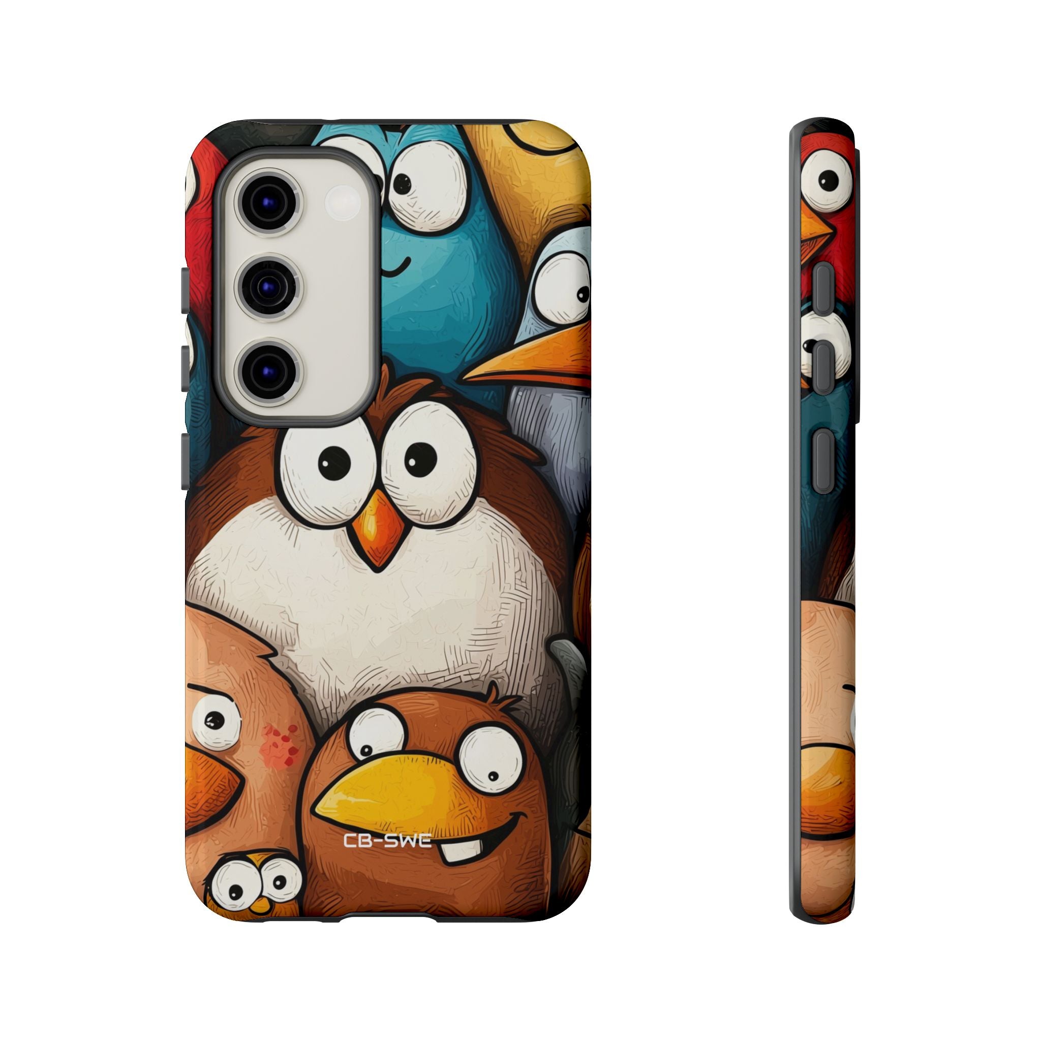 Whimsical Birds Gather - Samsung Case