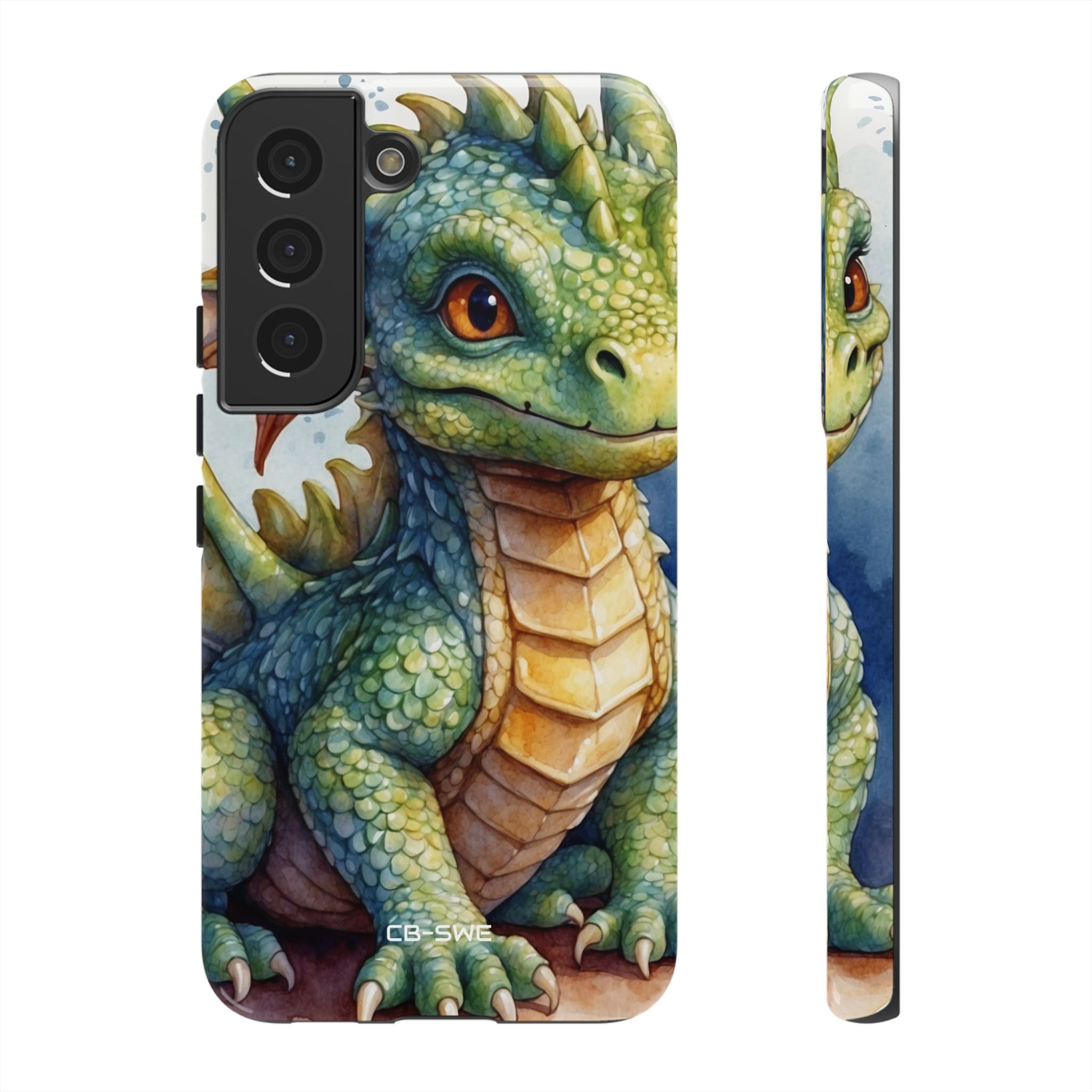 Green Dragon Smiles - Samsung Case