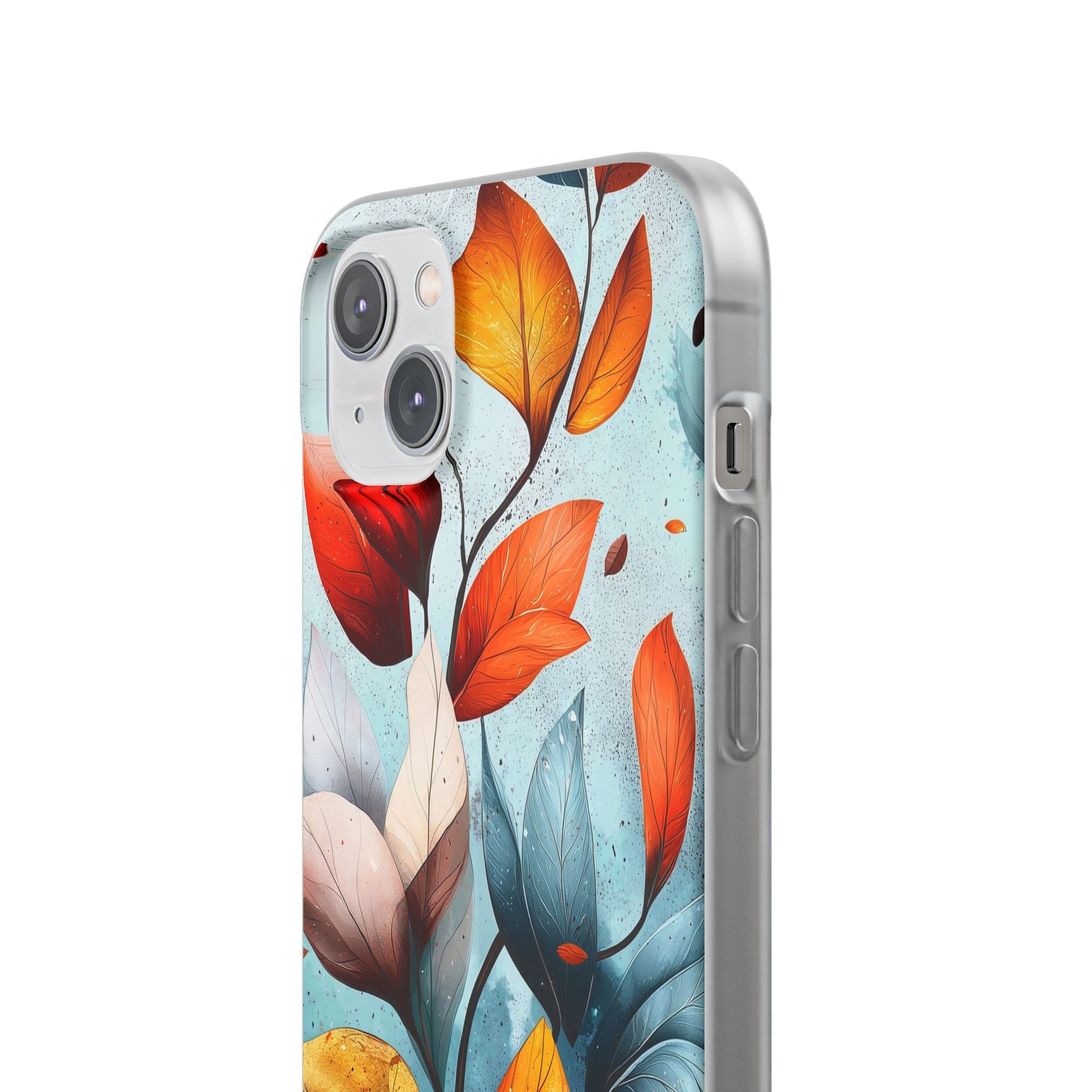 Crimson Veins iPhone 14 Plus Case - Soft