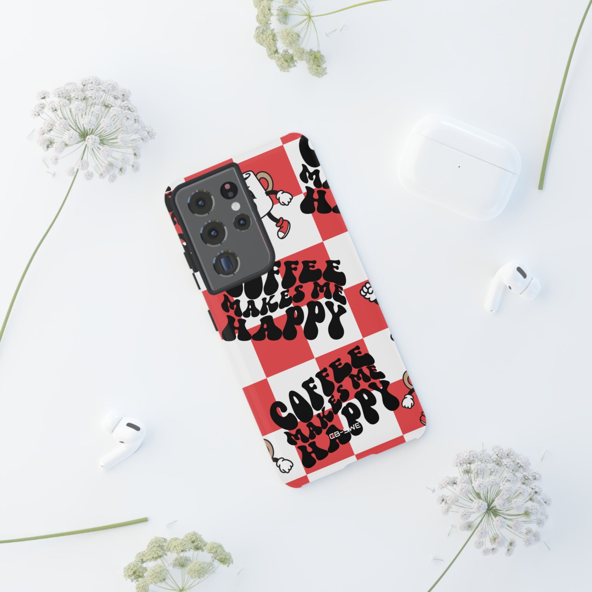 Joyful Coffee Celebration - Samsung Case