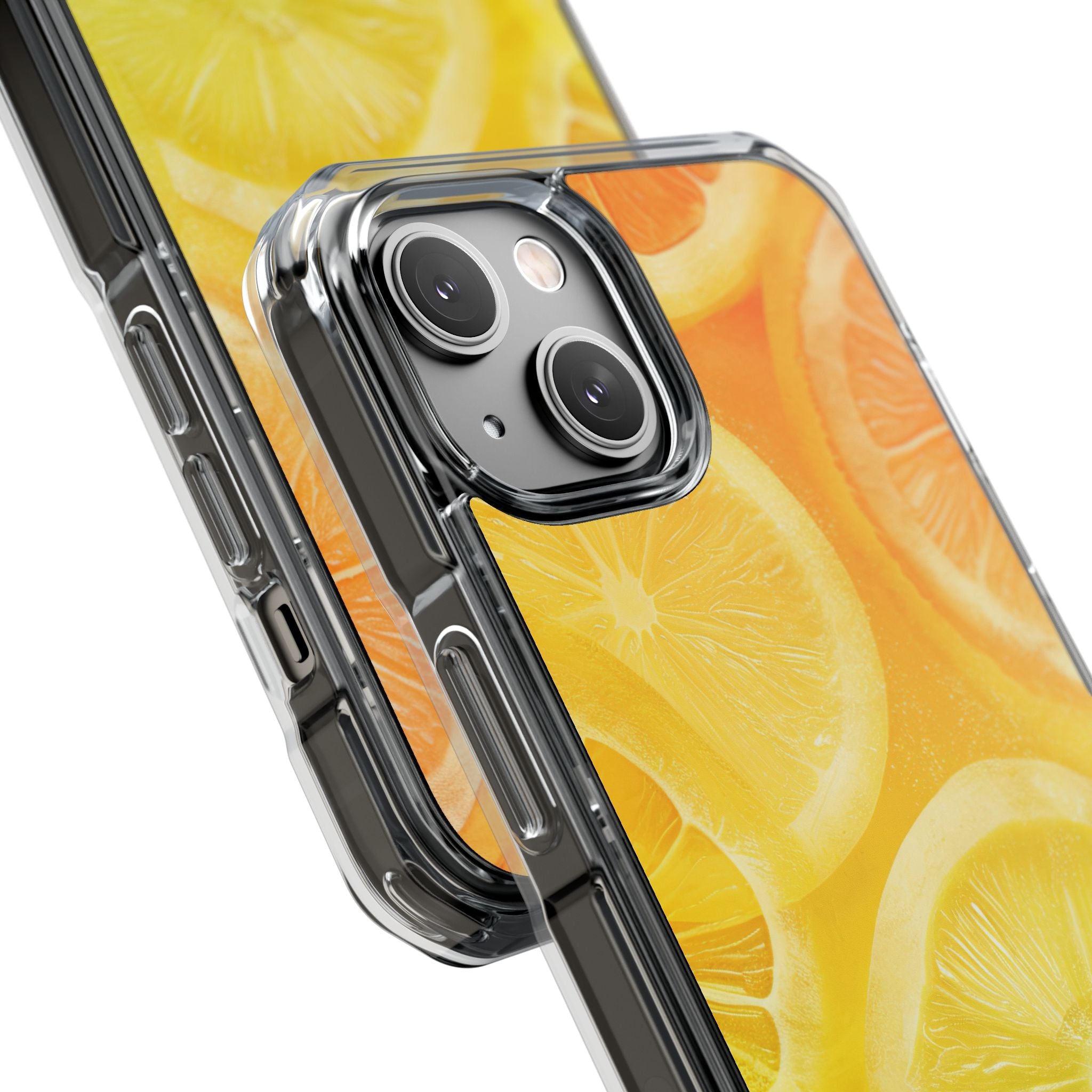 Citrus Splash Burst iPhone 14 - Impact Clear+
