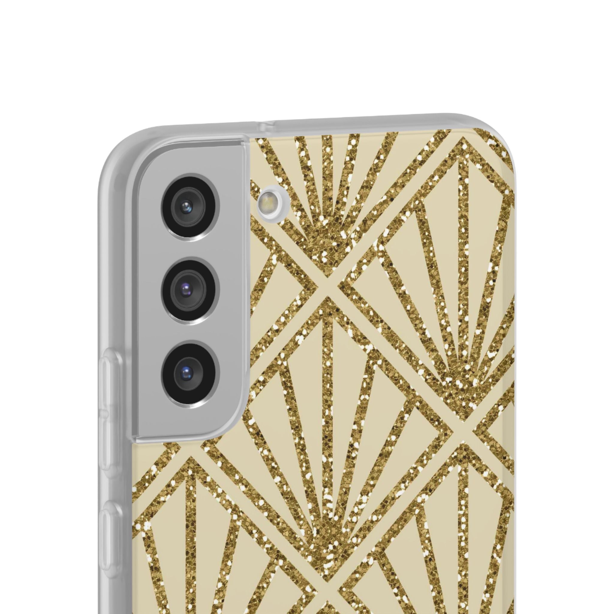 Gold Diamond Radiance Samsung S22 Plus Case - Soft
