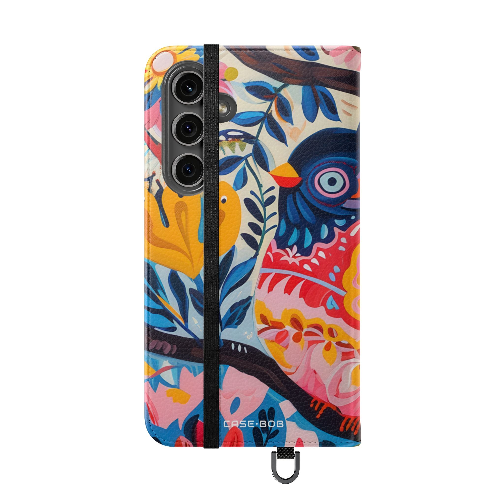 Ornate Owl Bloom - Samsung S24 Plus Case - Wallet