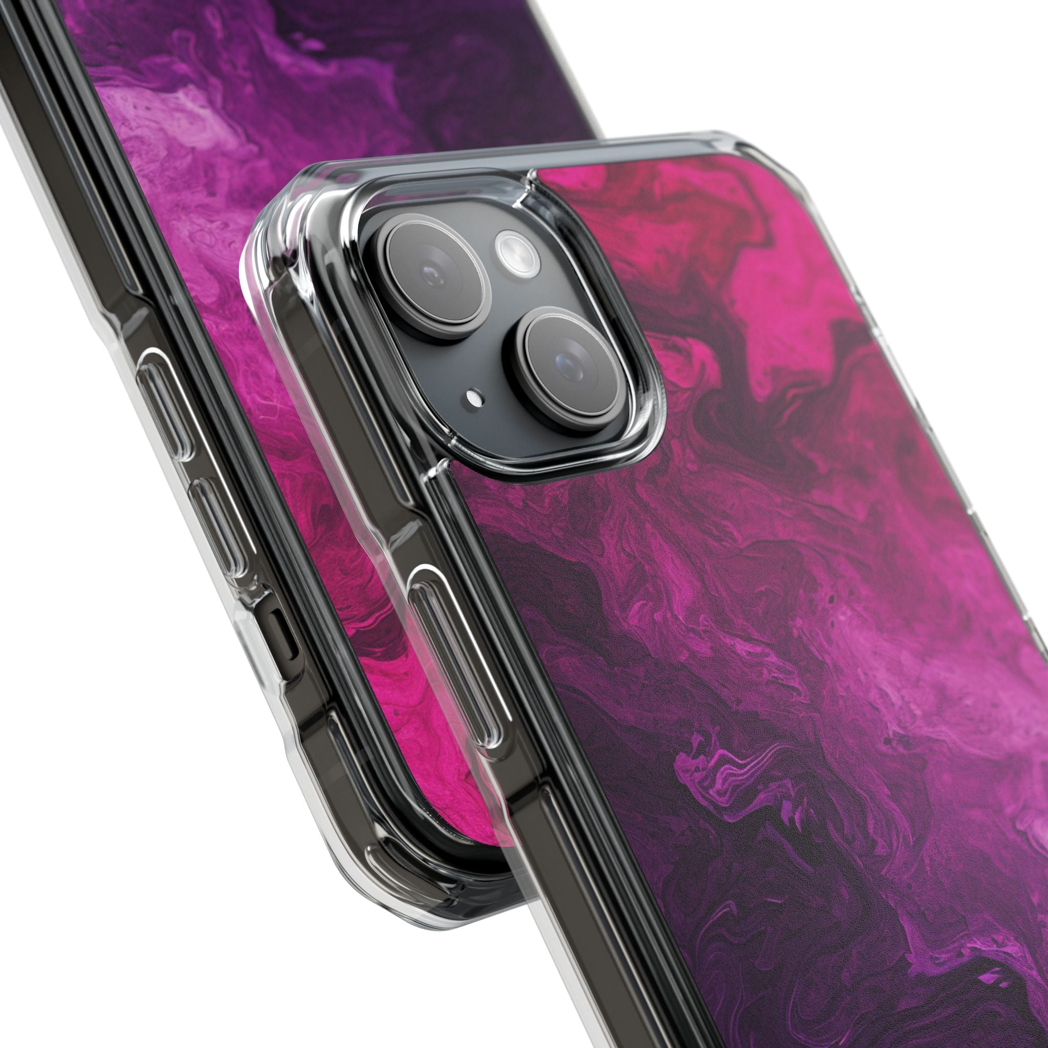 Cosmic Color Swirl iPhone 15 - Impact Clear+