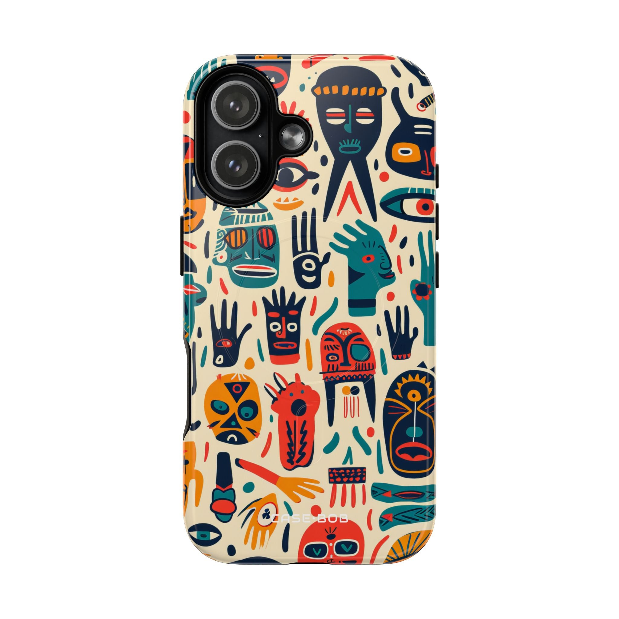 Vivid Faces iPhone 17 Case - Tough+