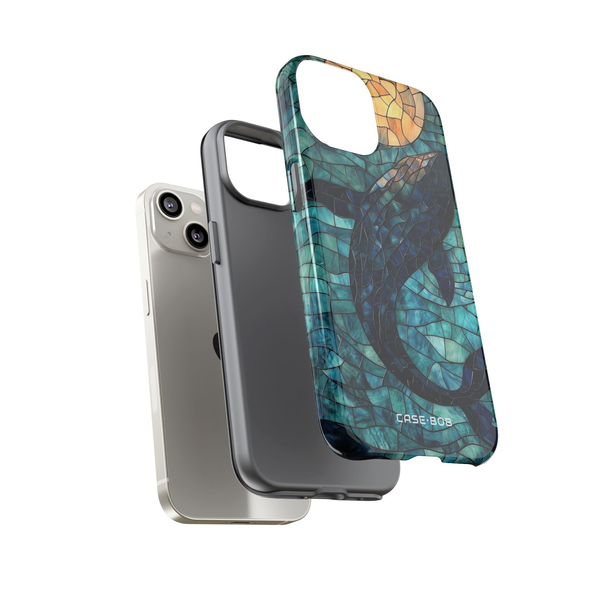 Celestial Whale iPhone 14 Case - Tough