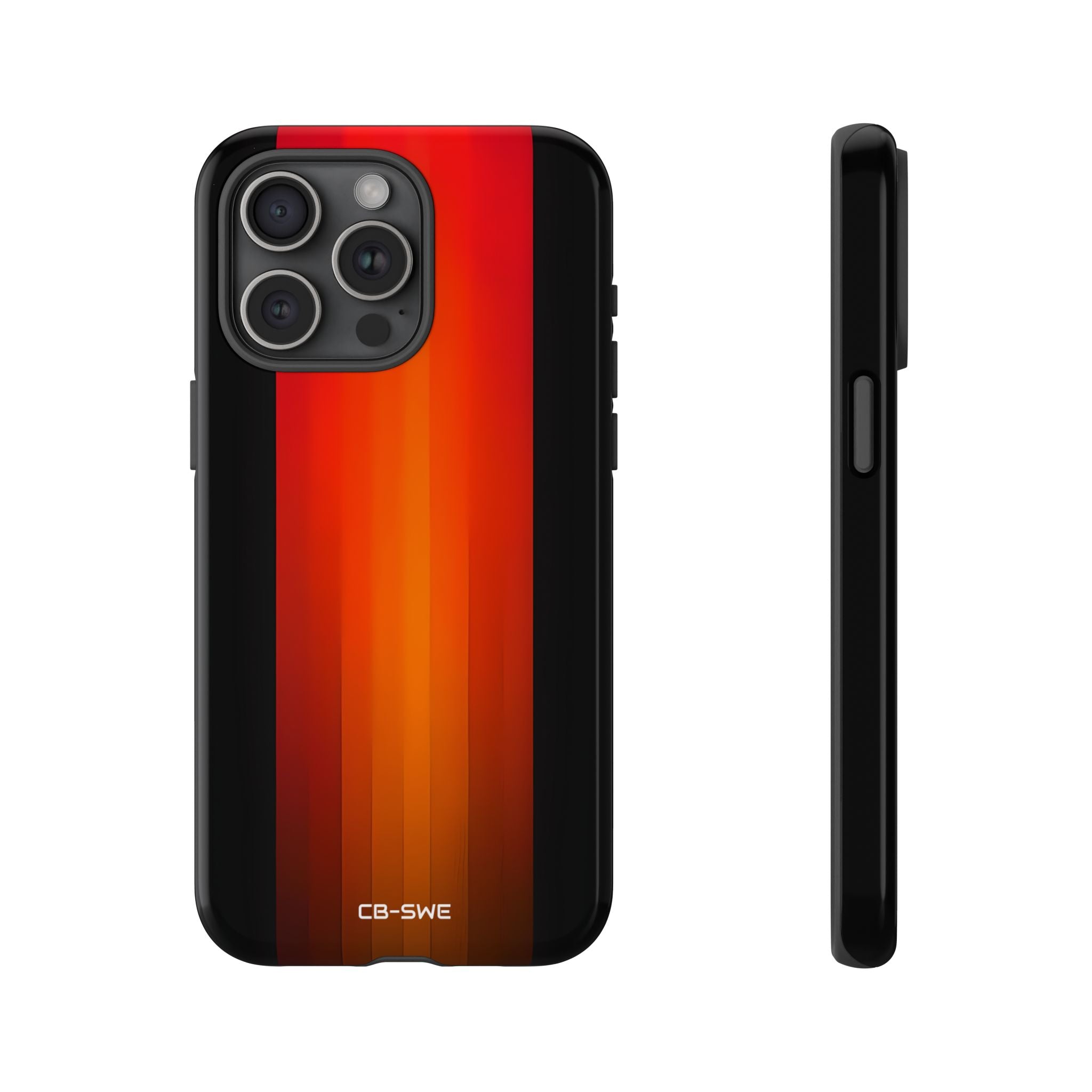 Fiery Symmetry Blaze - iPhone Case