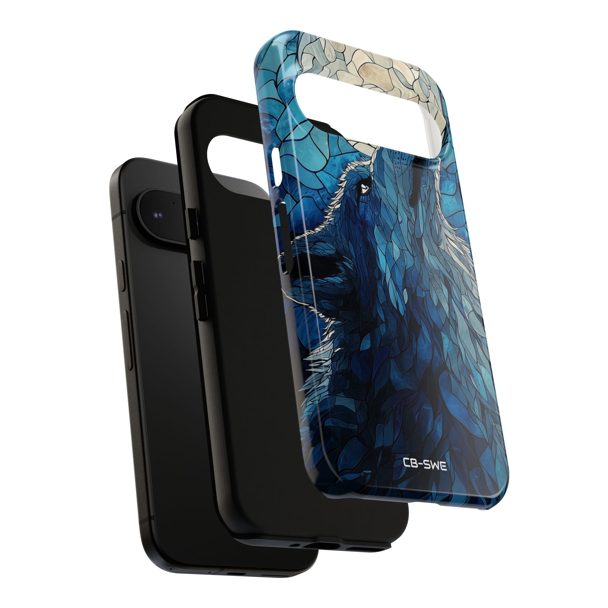 Wolf Howls Moonlight - Google Pixel Case