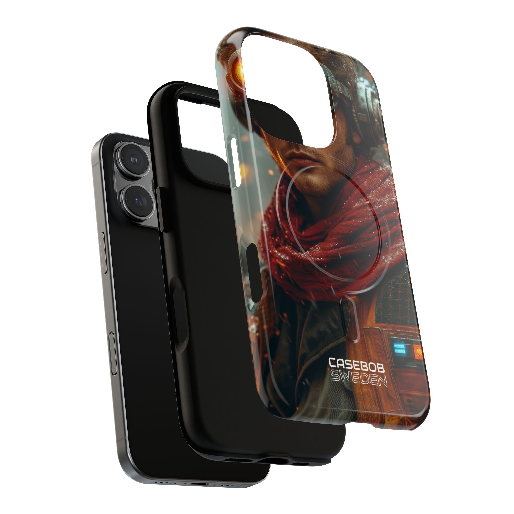 Esploratore Steampunk Futuristico iPhone 16 - Tough+