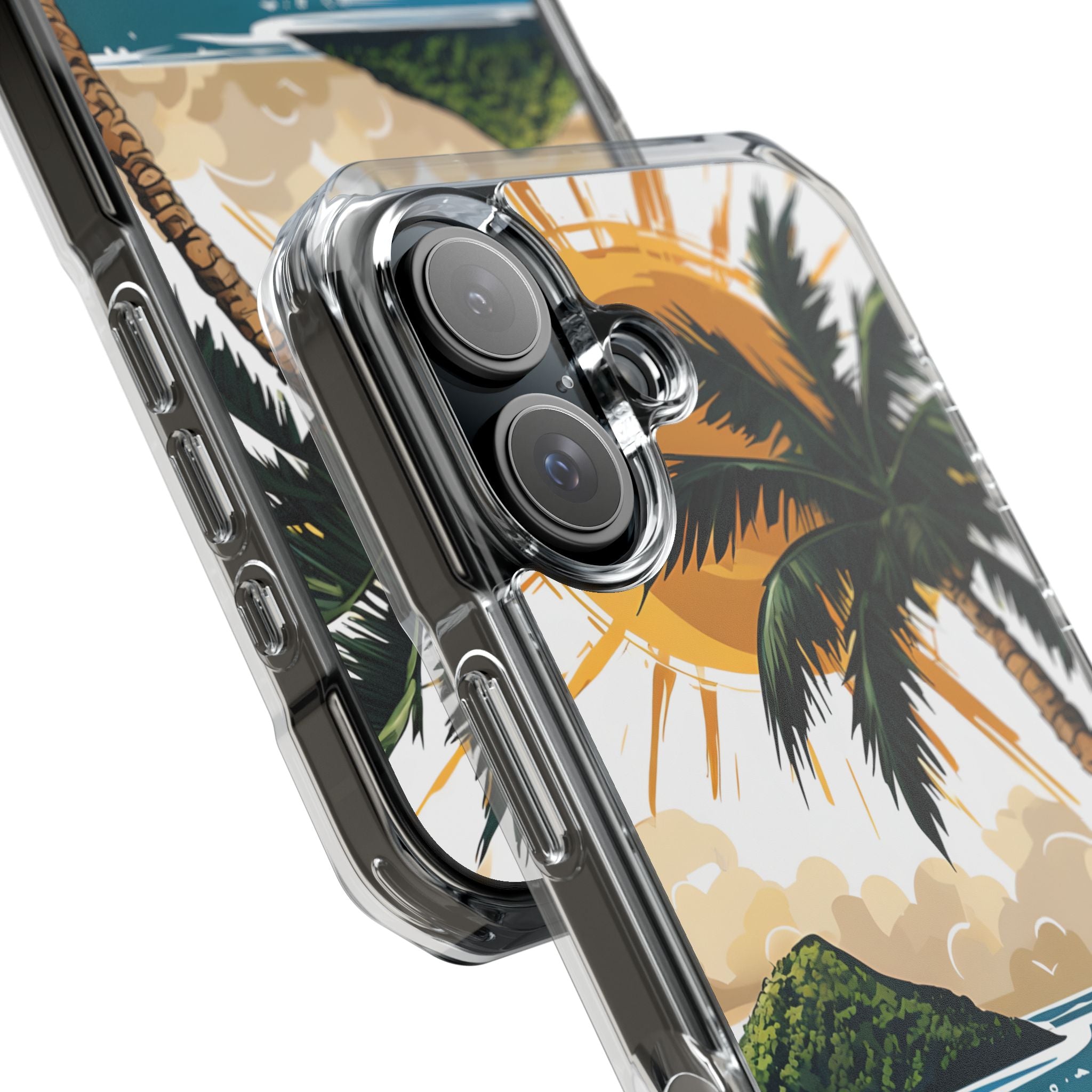 Sunny Tropical Escape iPhone Case - Impact