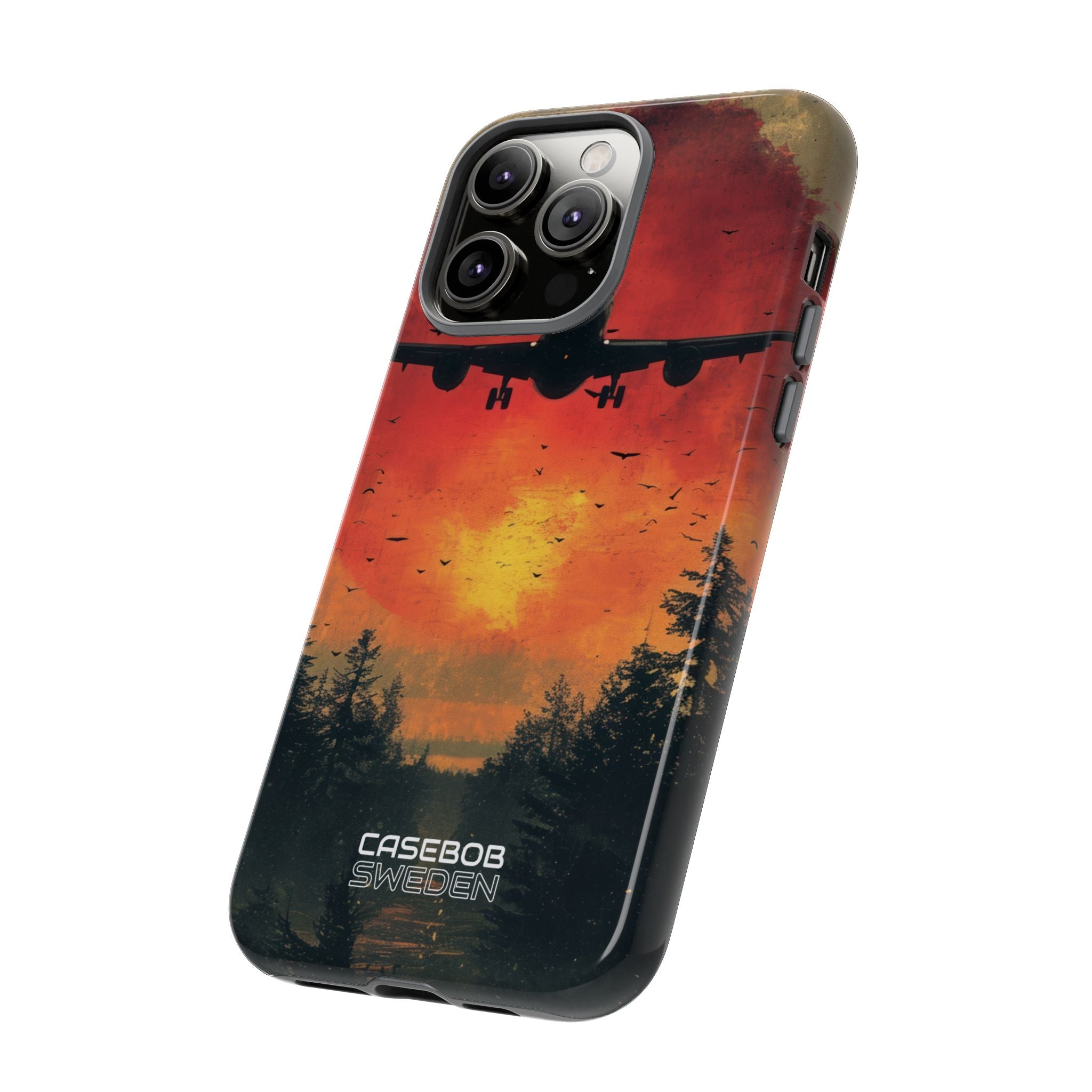 Crimson Sky Flight iPhone 14 - Tough