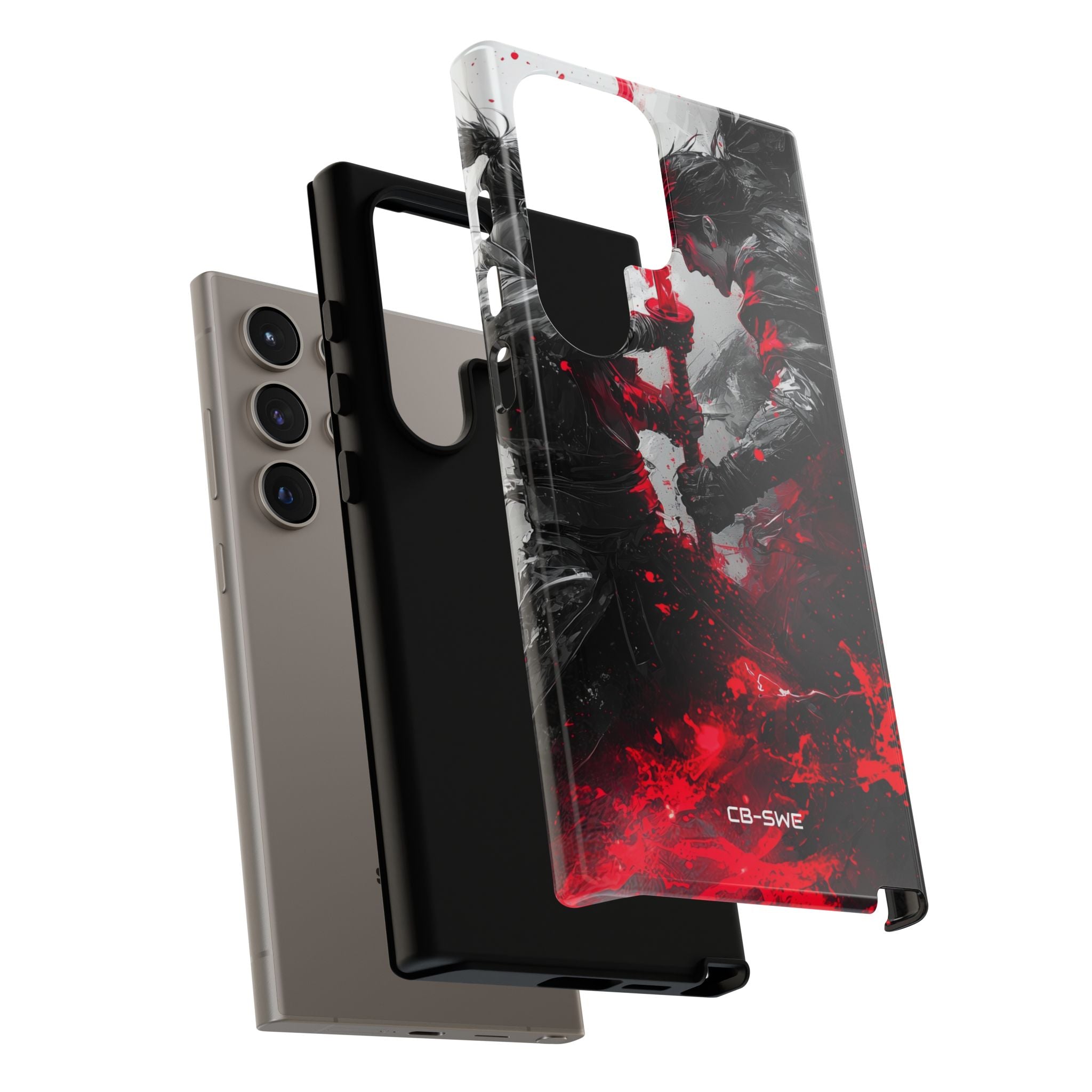Crimson Blade Clash - Samsung Case