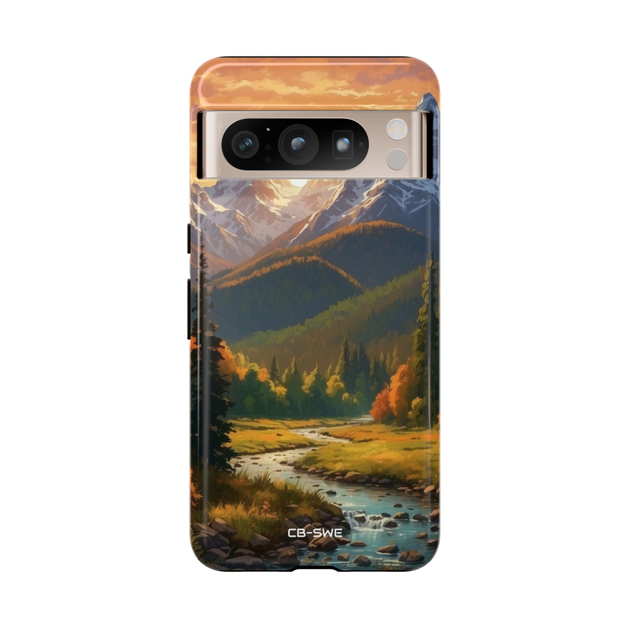 Mountain Reflections Glimmer - Google Pixel Case
