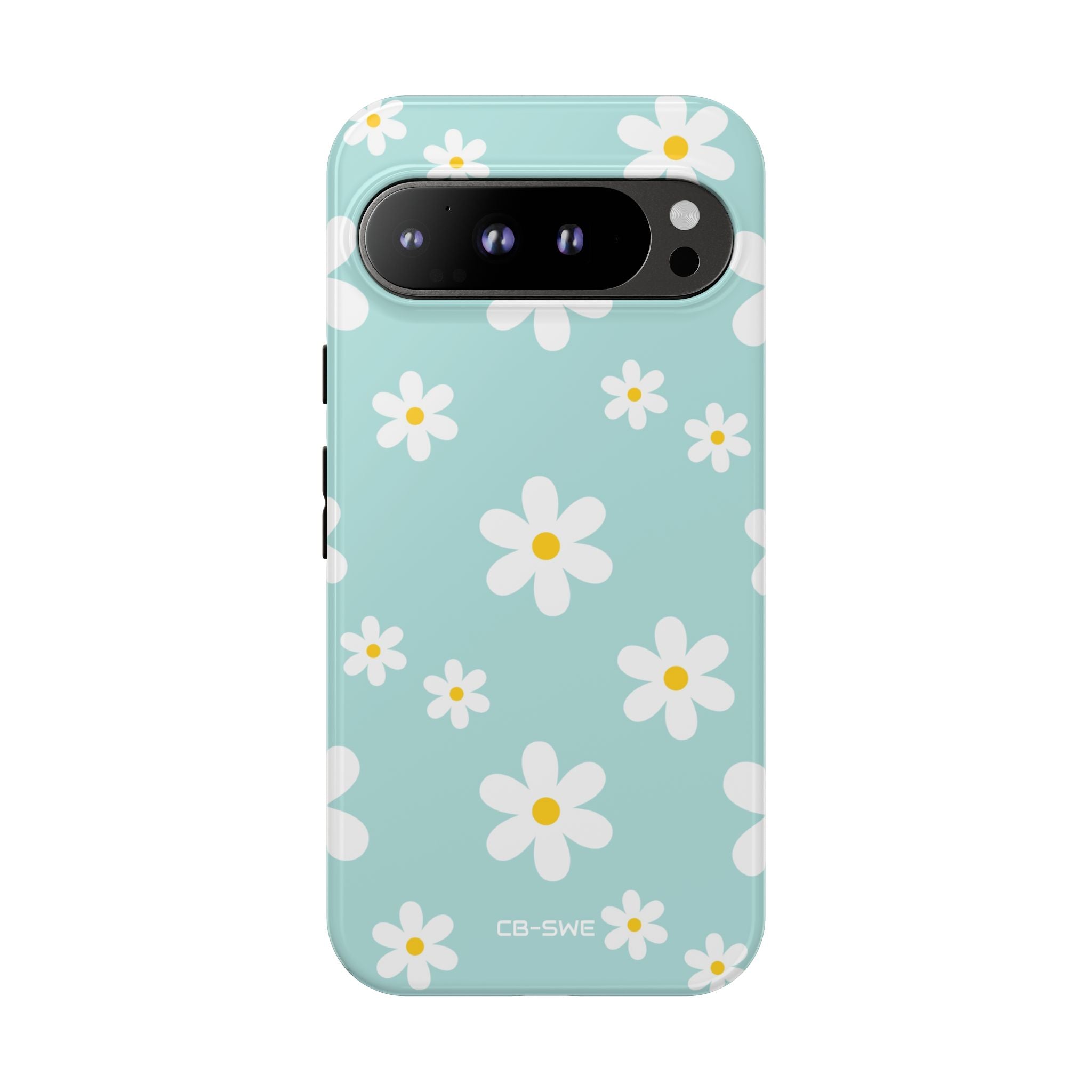 Daisies On Blue - Google Pixel Case
