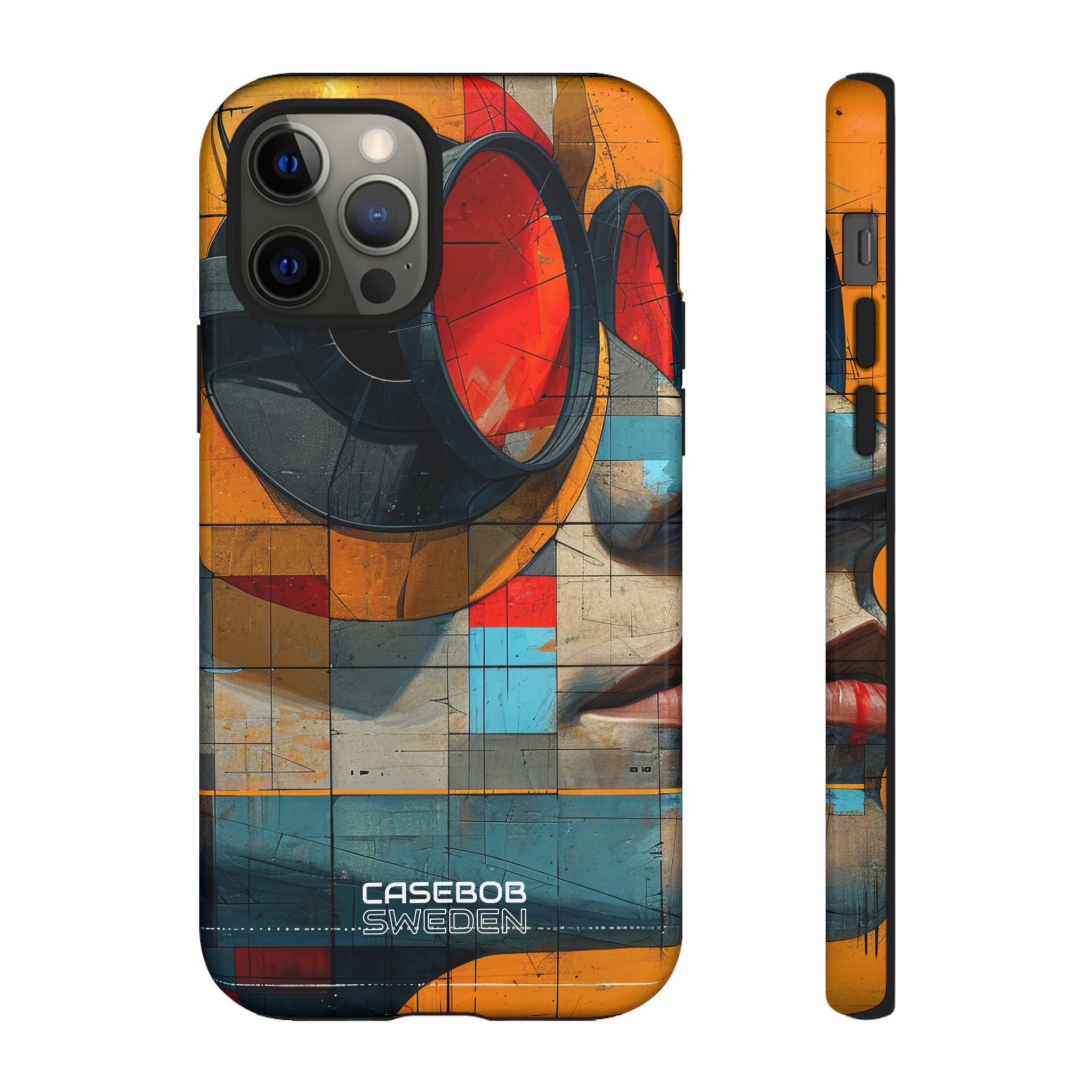 Futuristic Cubist Visions iPhone 12 - Tough