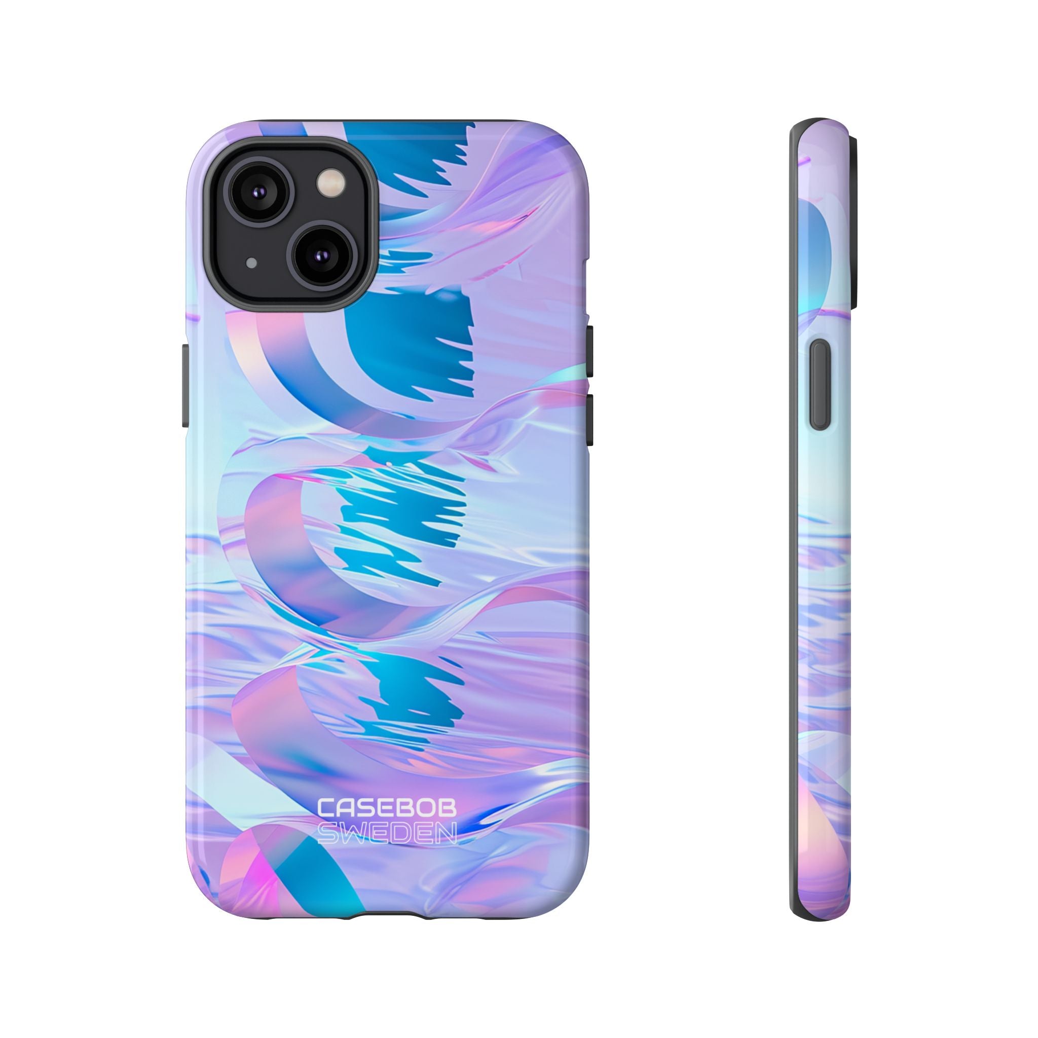 Iridescerende Stromende Golven iPhone 14 - Tough