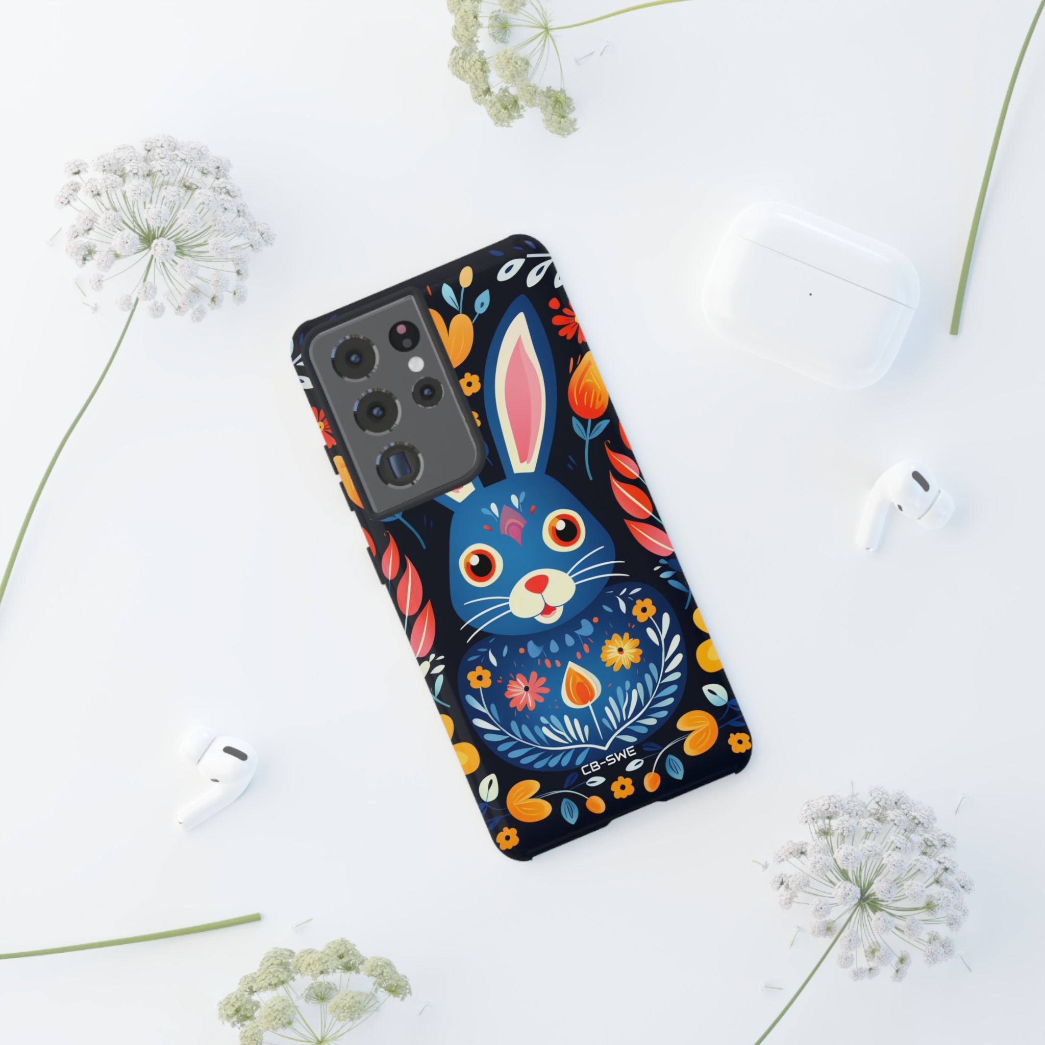 Bunny Jumps Joyfully - Samsung Case