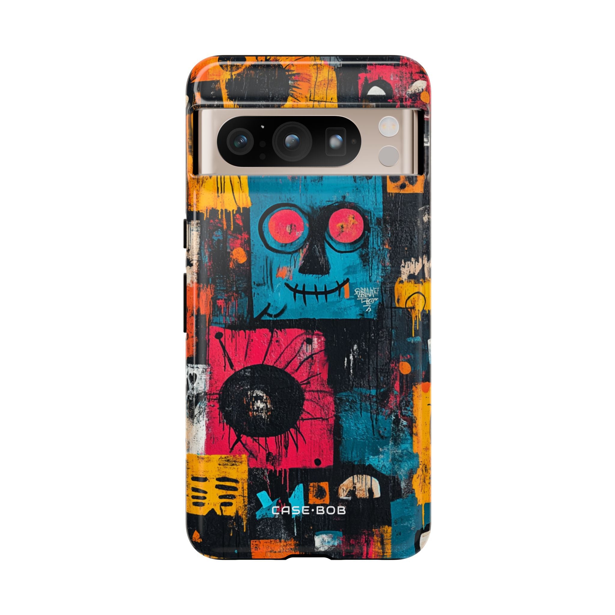 Blue Stitch Smile Google Pixel 8 Pro Case - Tough