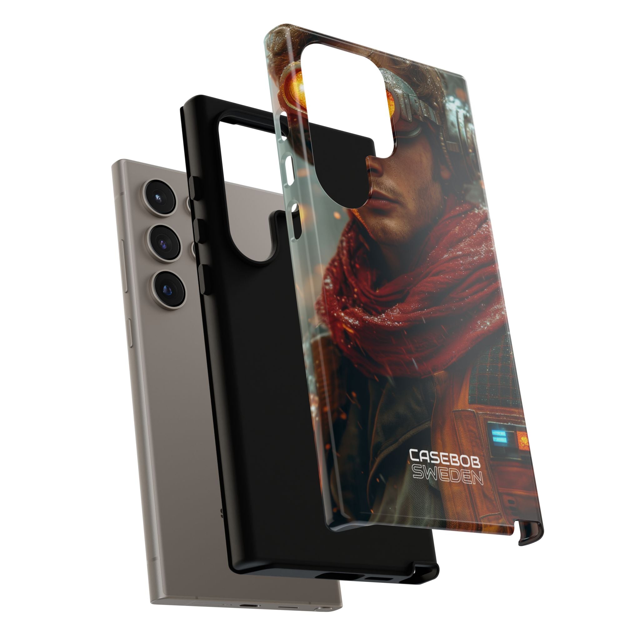 Futuristic Steampunk Explorer Samsung S24 - Tough