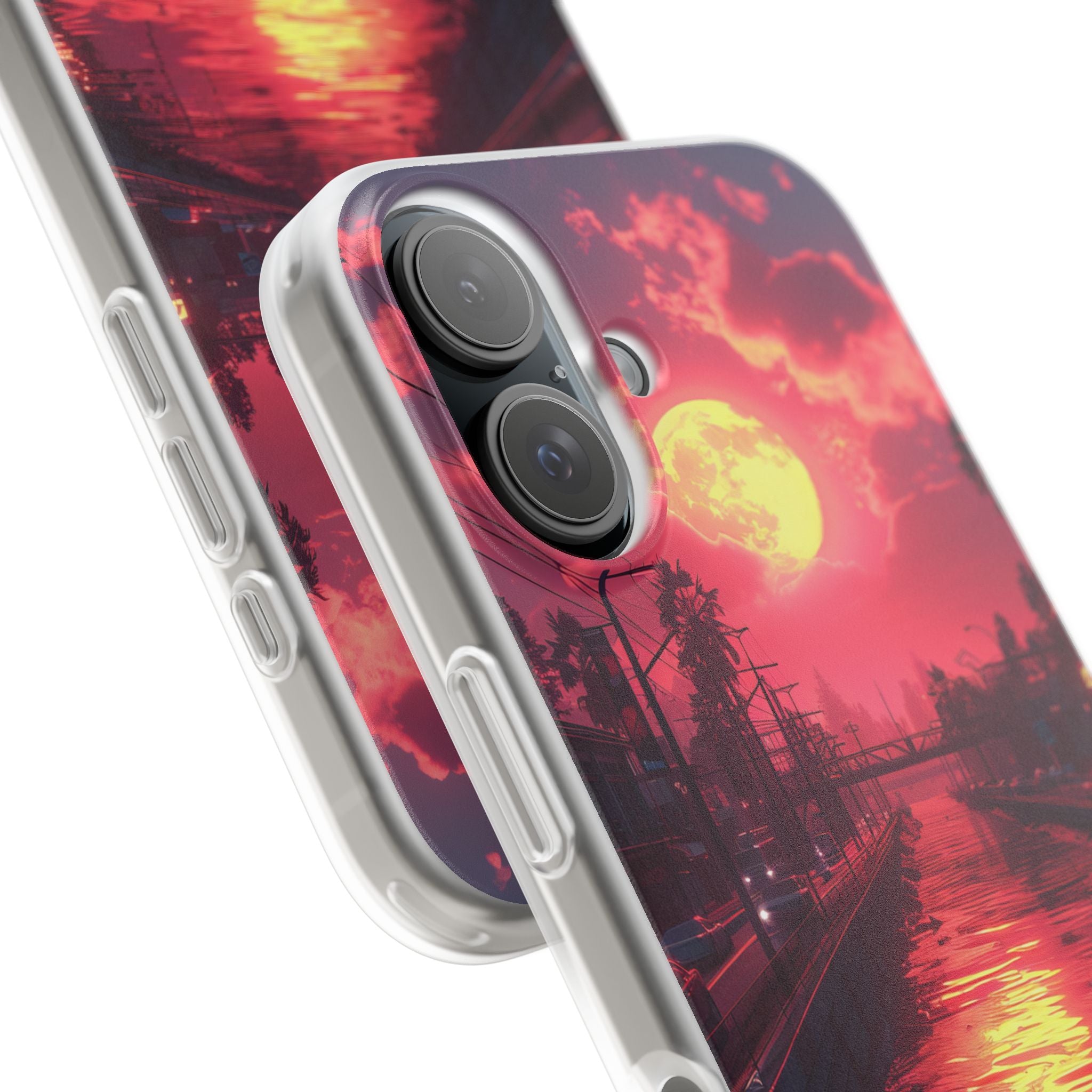 Luminous Moonlight iPhone 16 Case - Soft