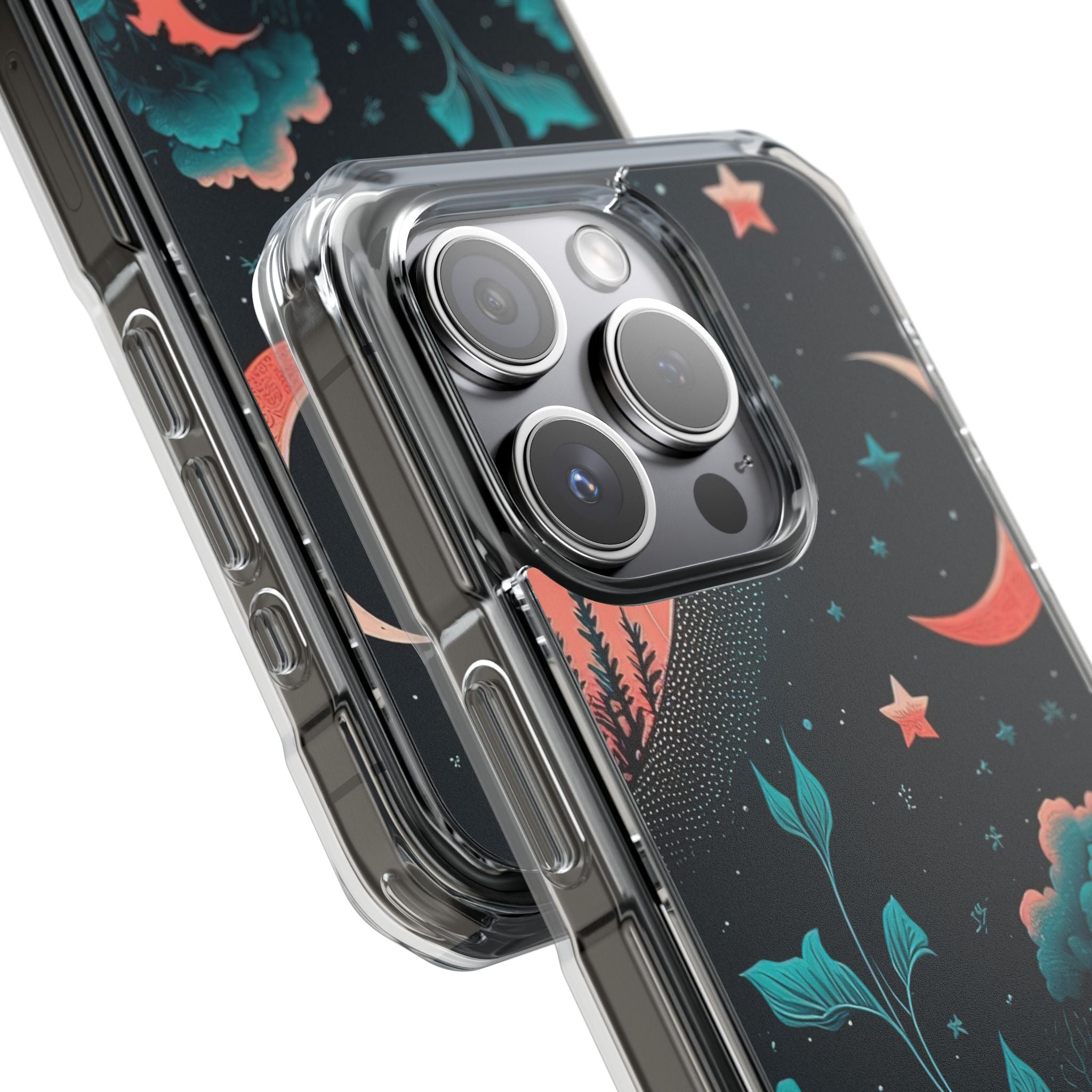 Cosmic Floral Dreams iPhone Case - Impact