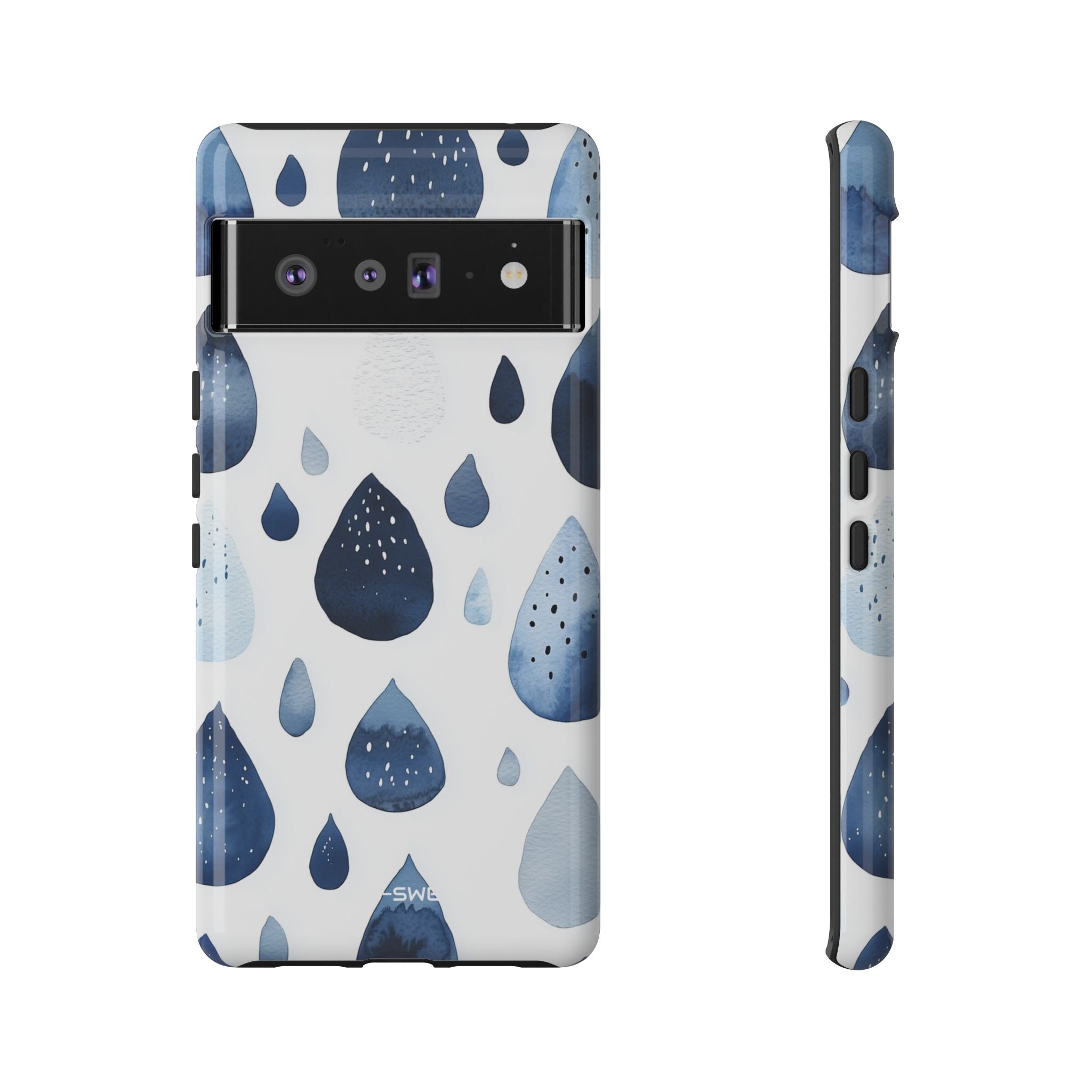 Droplets Flow Softly - Google Pixel Case
