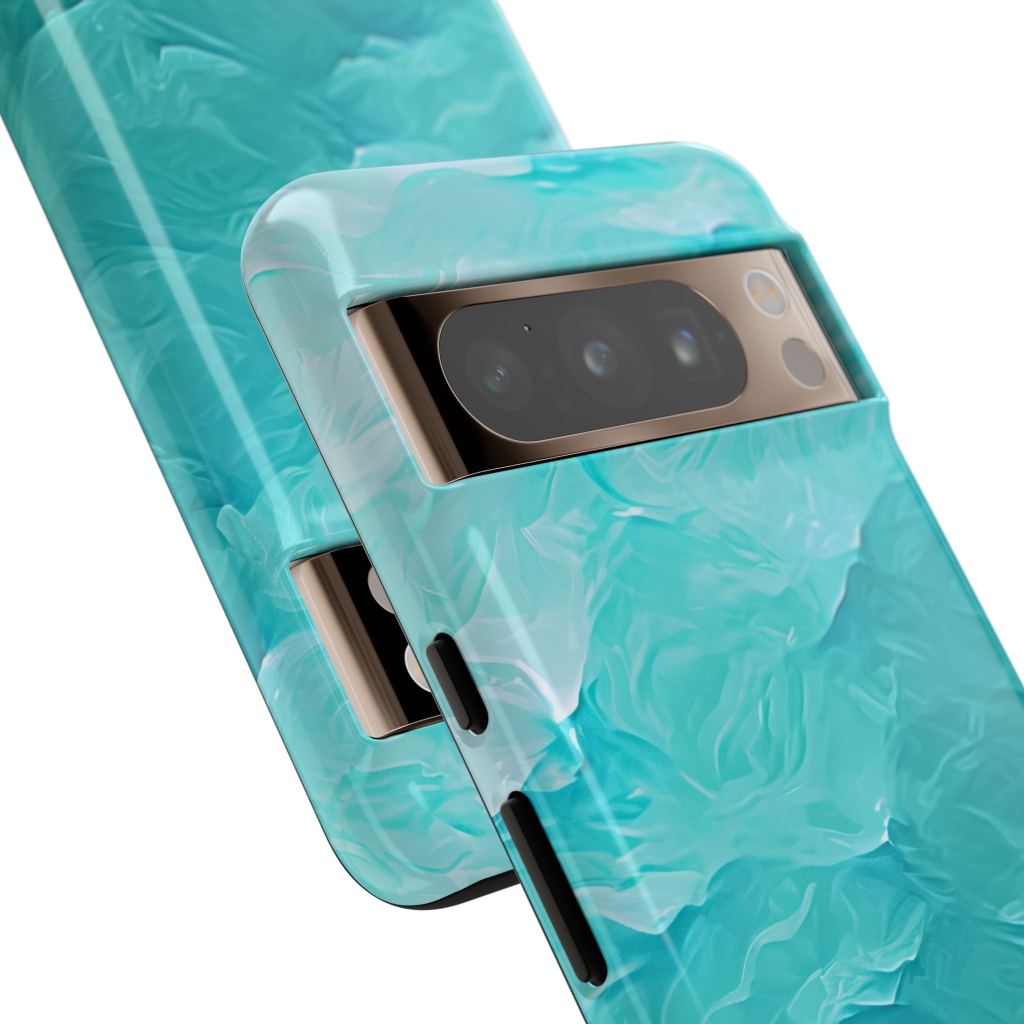 Soothing Aqua Currents Google Pixel 8 - Tough