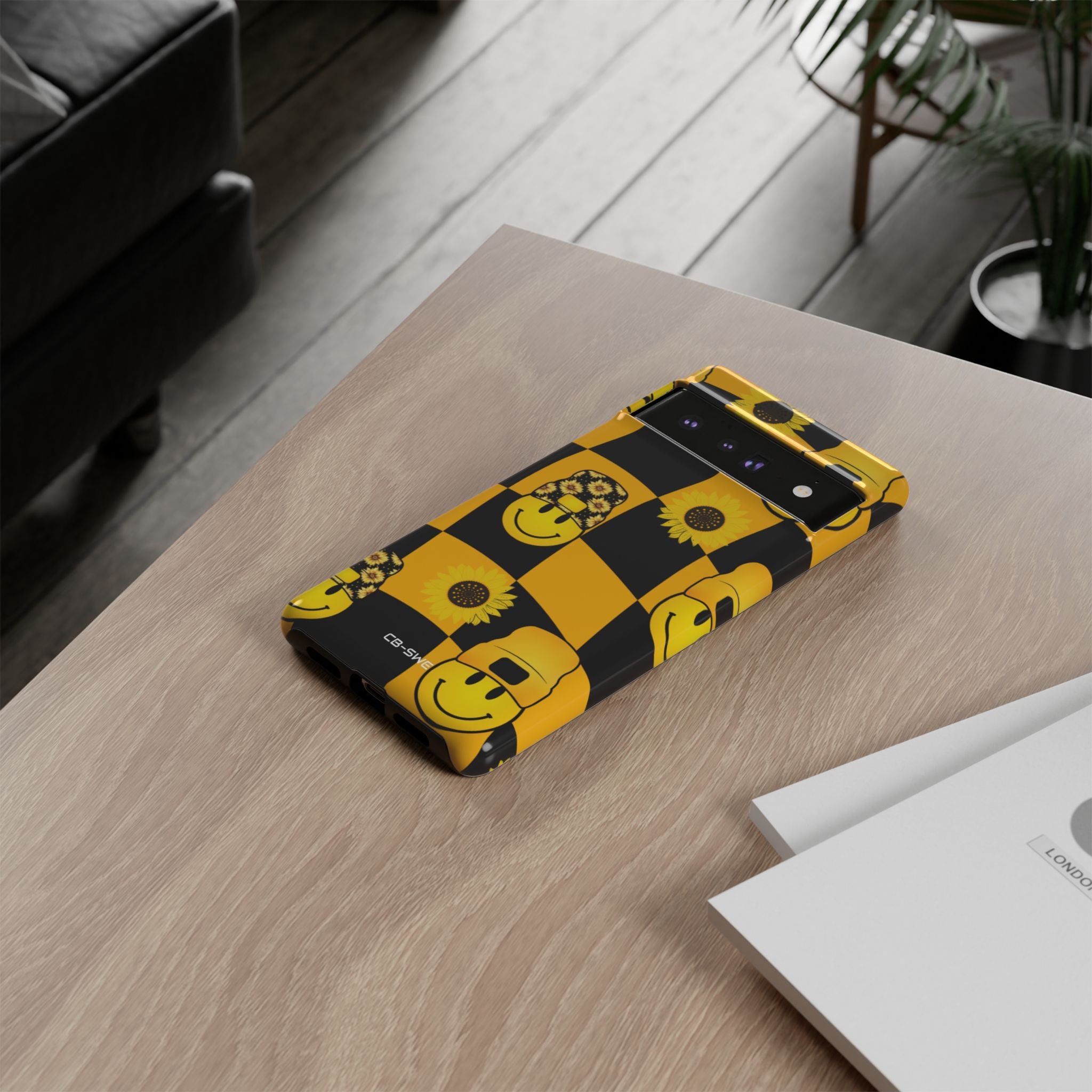 Joyful Checkered Smiles - Google Pixel Case
