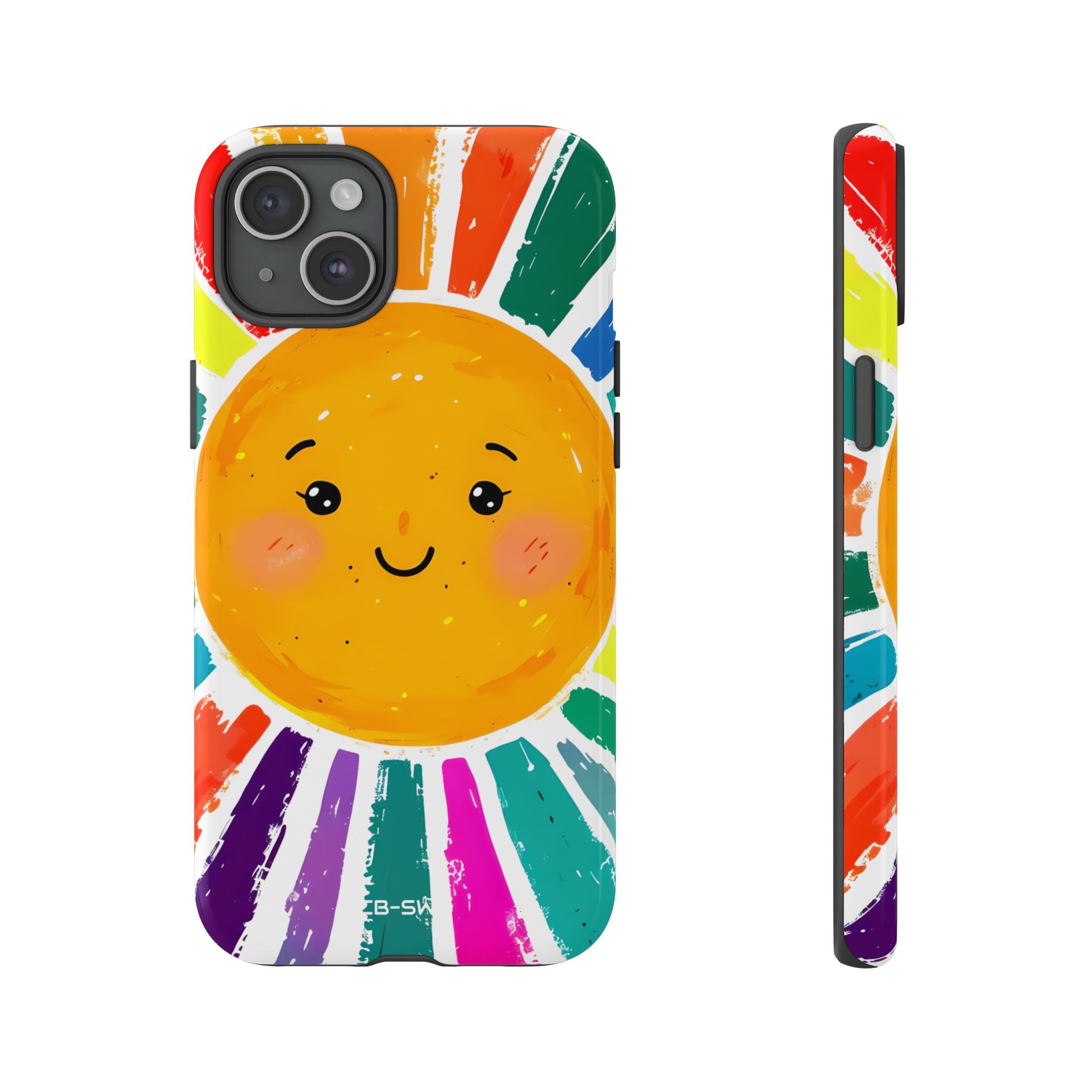 Radiant Smiling Sun - iPhone Case