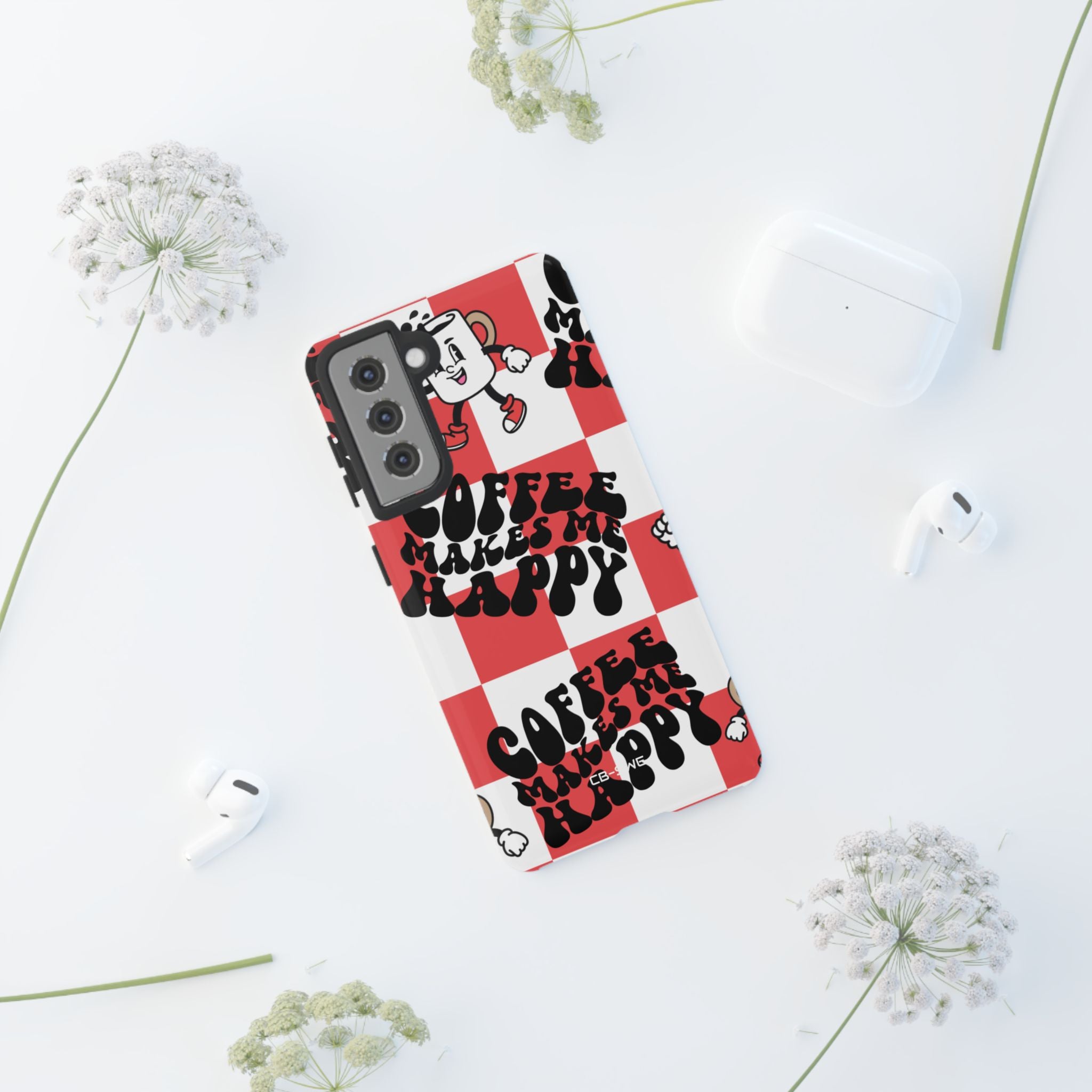 Joyful Coffee Celebration - Samsung Case