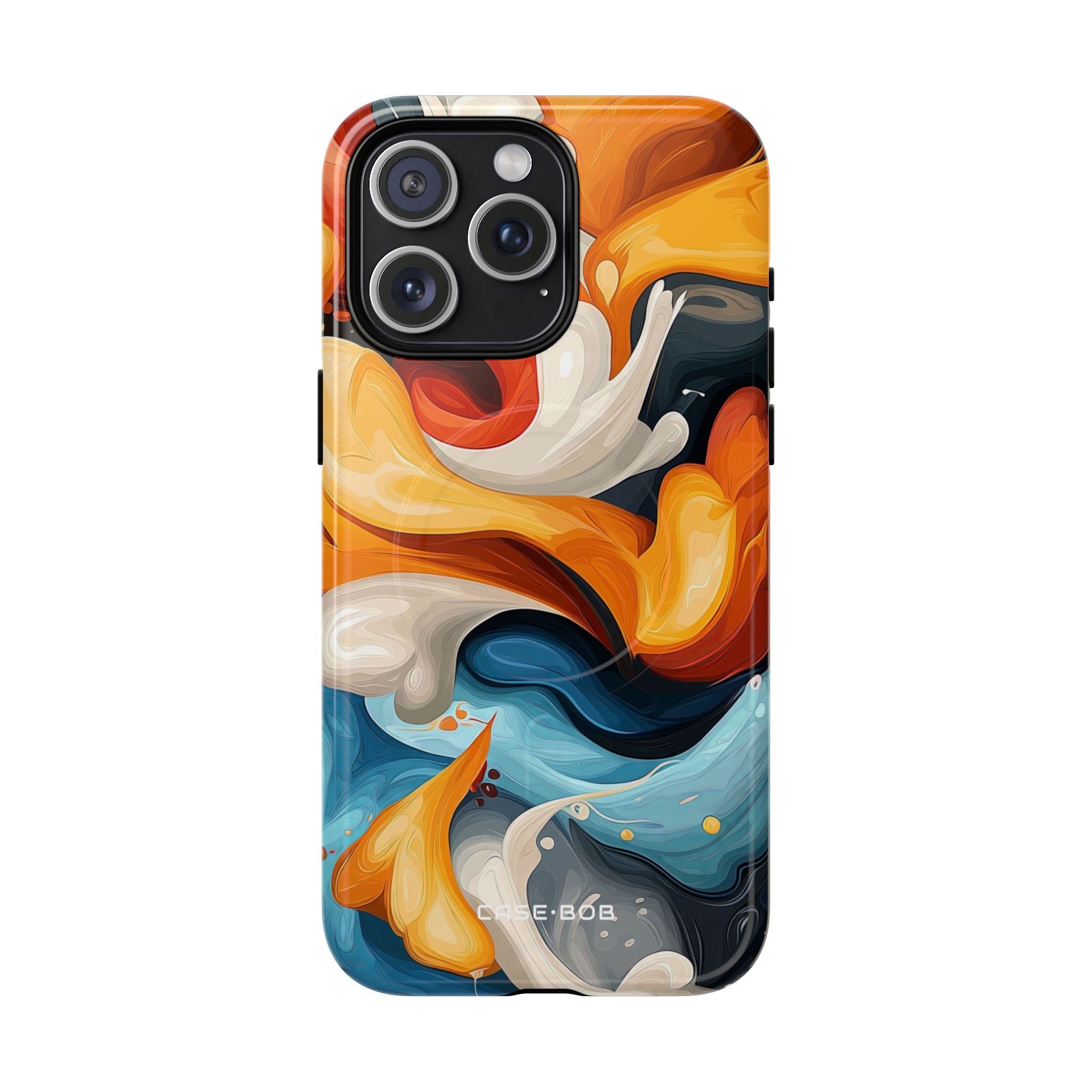 Crimson Ribbon iPhone 15 Pro Max Case - Tough+