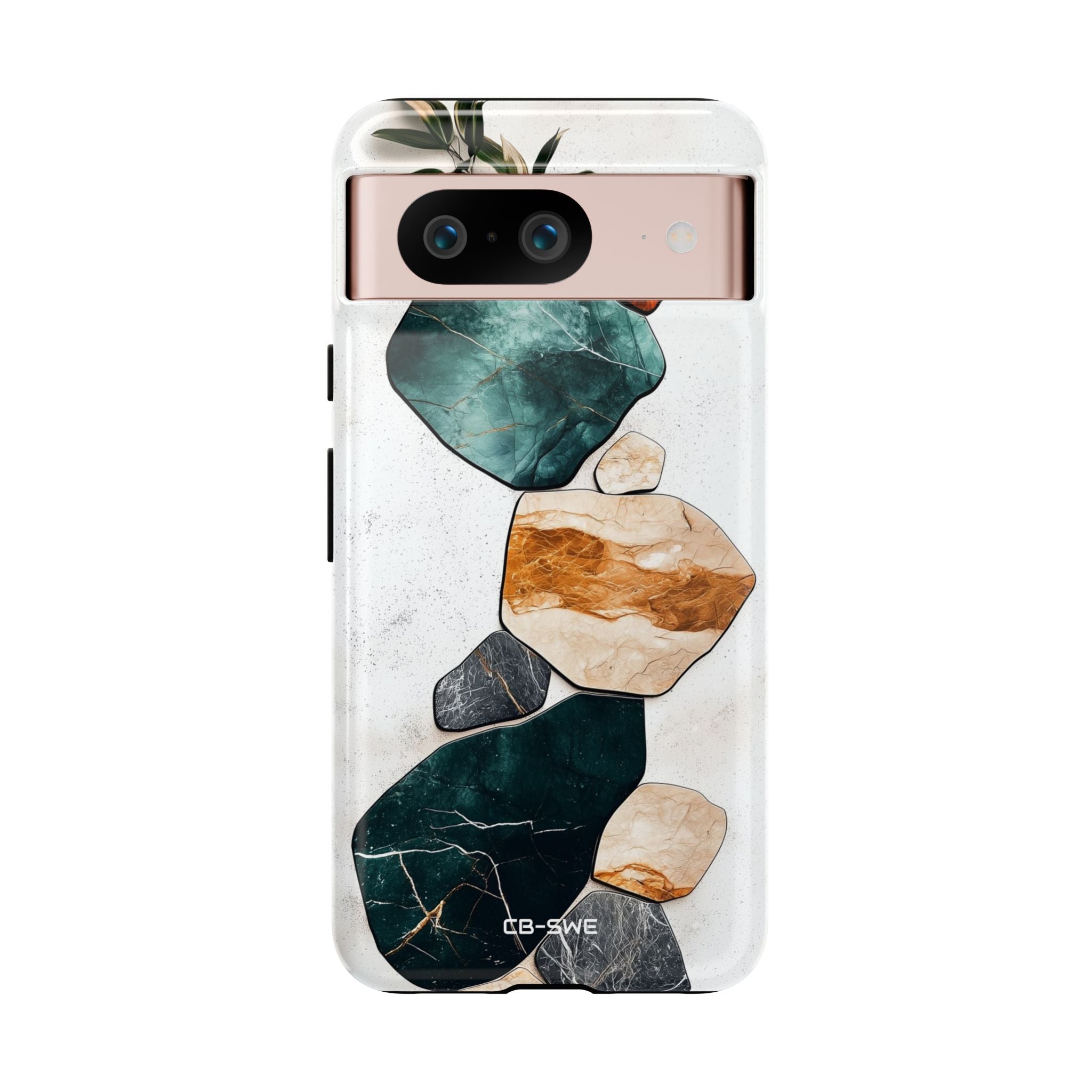 Stone Shapes Embrace - Google Pixel Case
